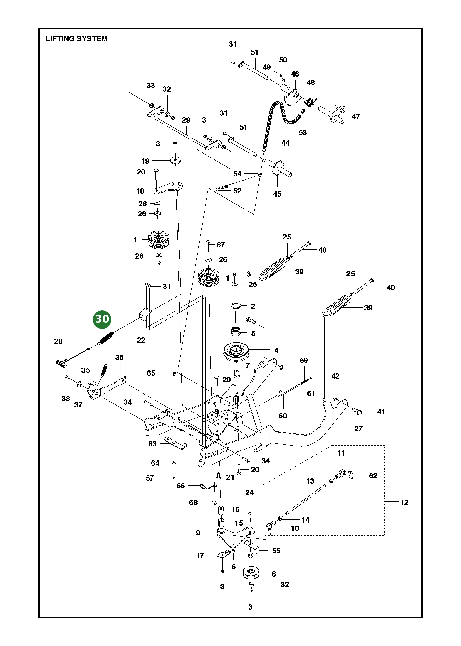 Position im Ersatzteilkatalog