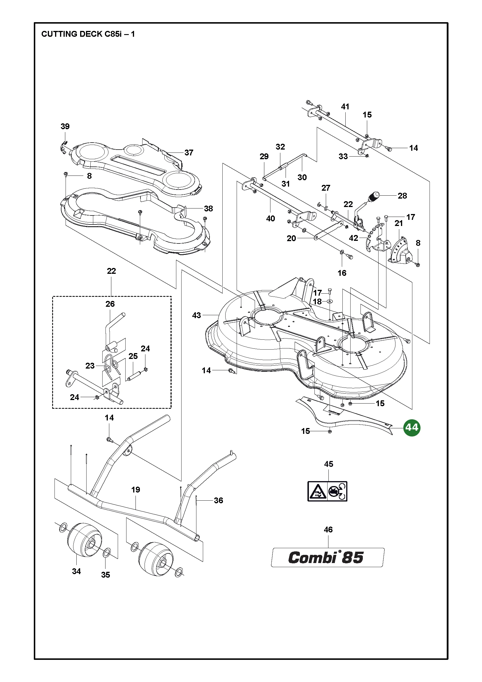 Position im Ersatzteilkatalog