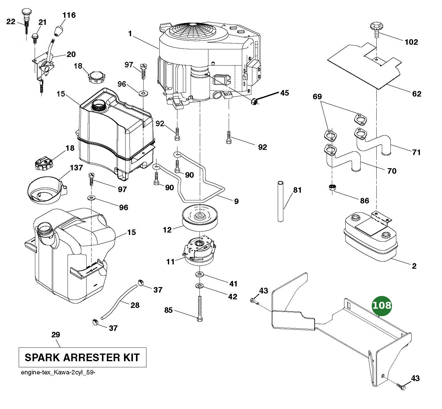 Position im Ersatzteilkatalog
