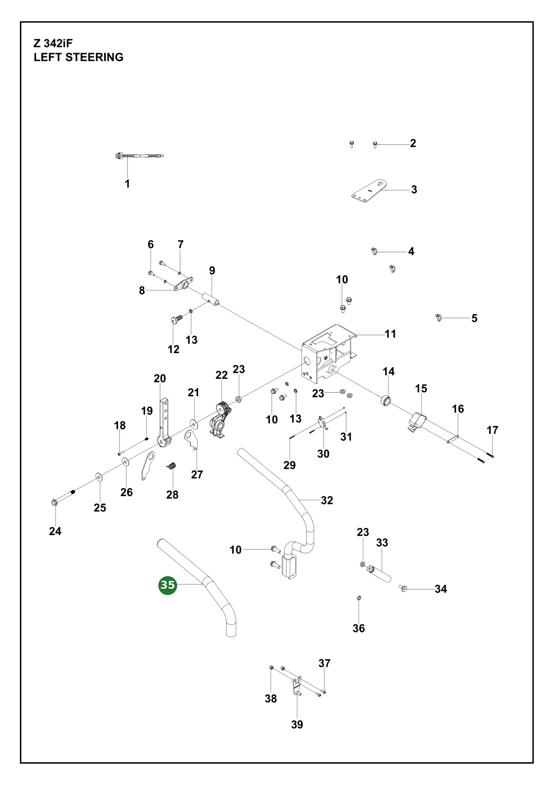 Position im Ersatzteilkatalog
