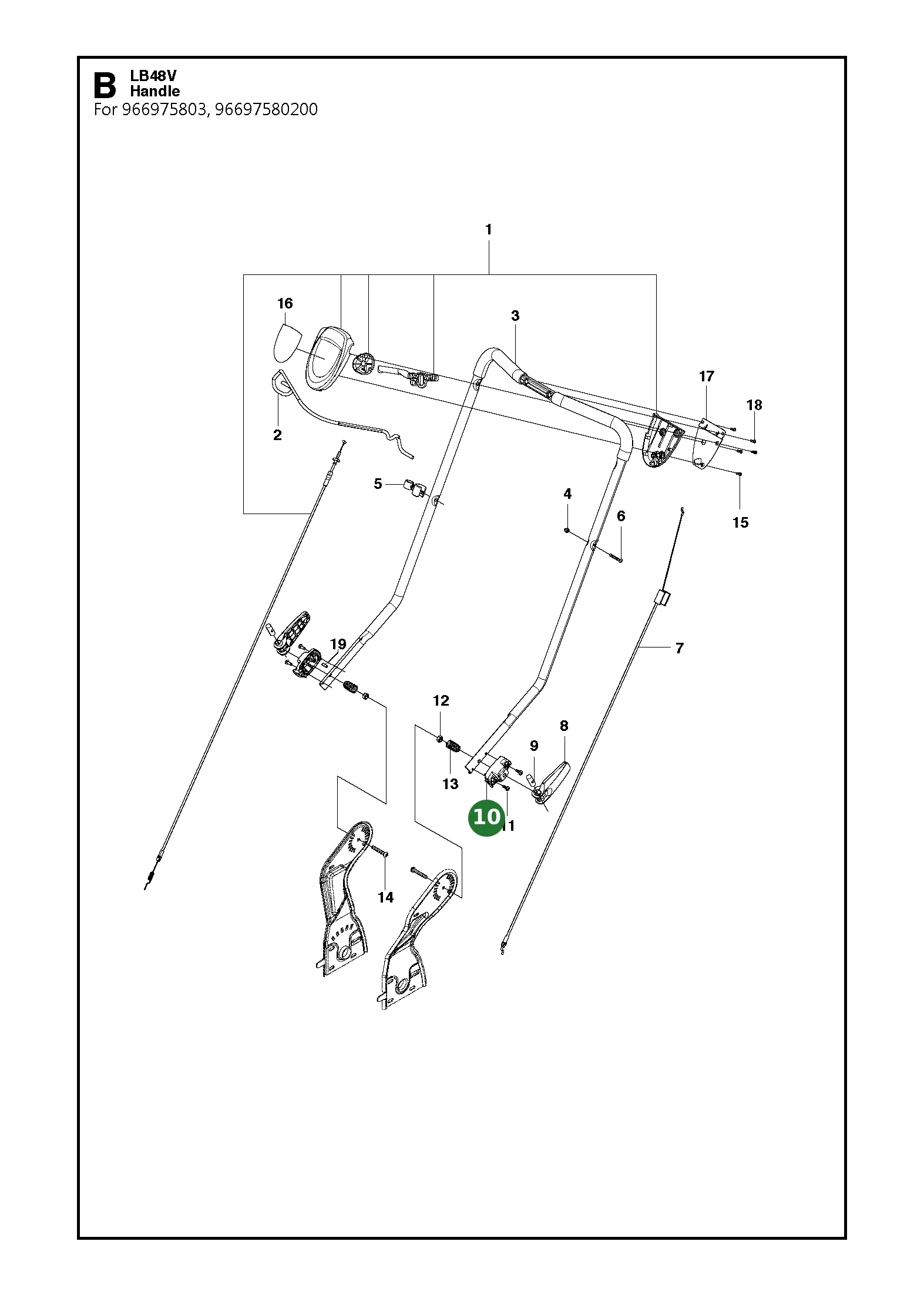 Position im Ersatzteilkatalog