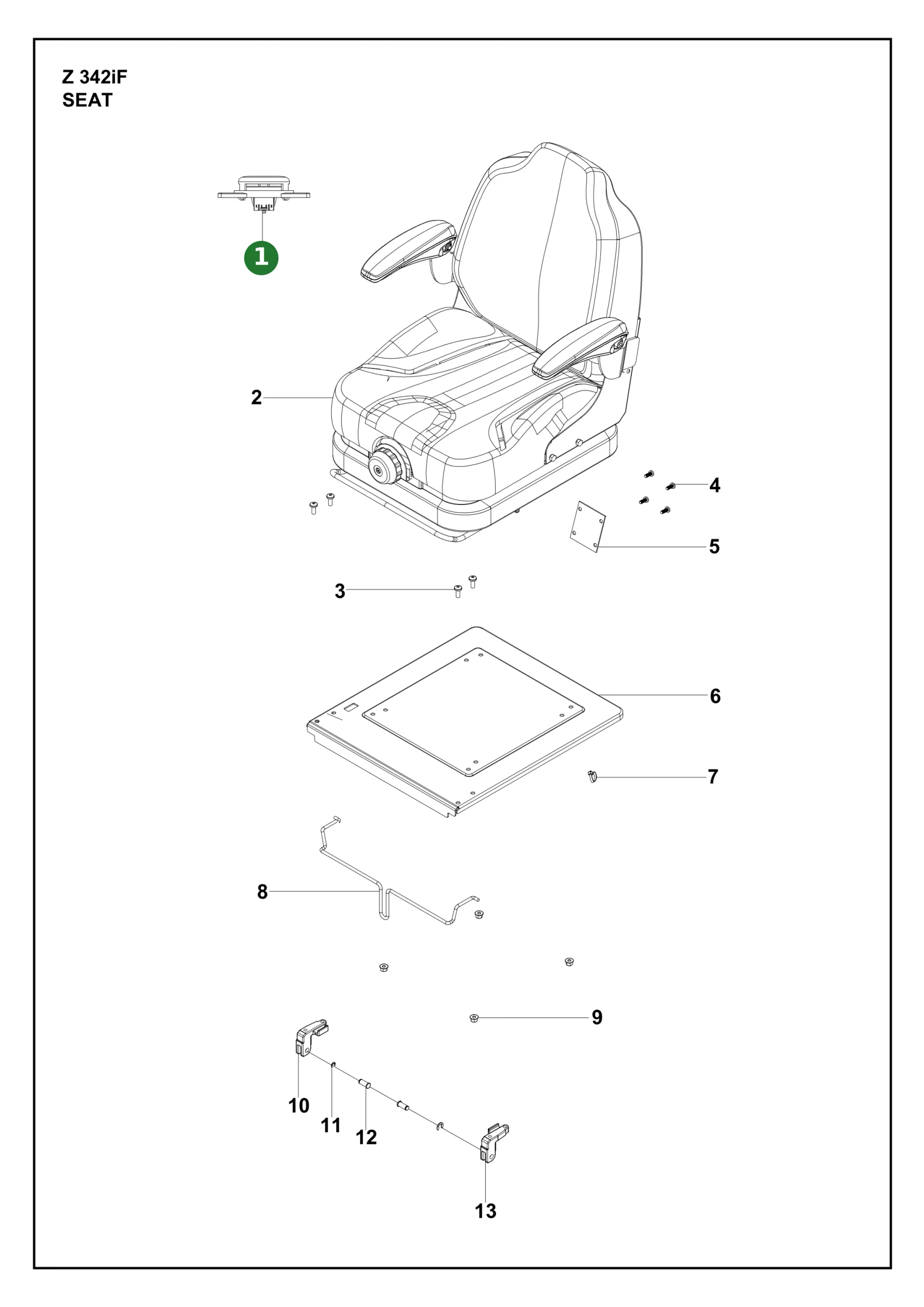 Position im Ersatzteilkatalog