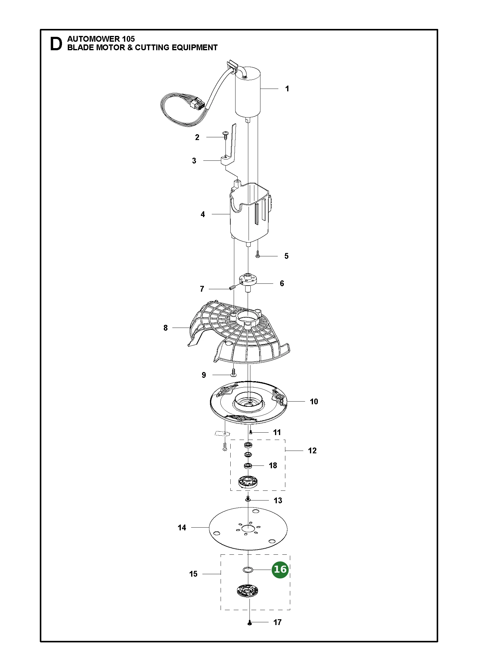Position im Ersatzteilkatalog