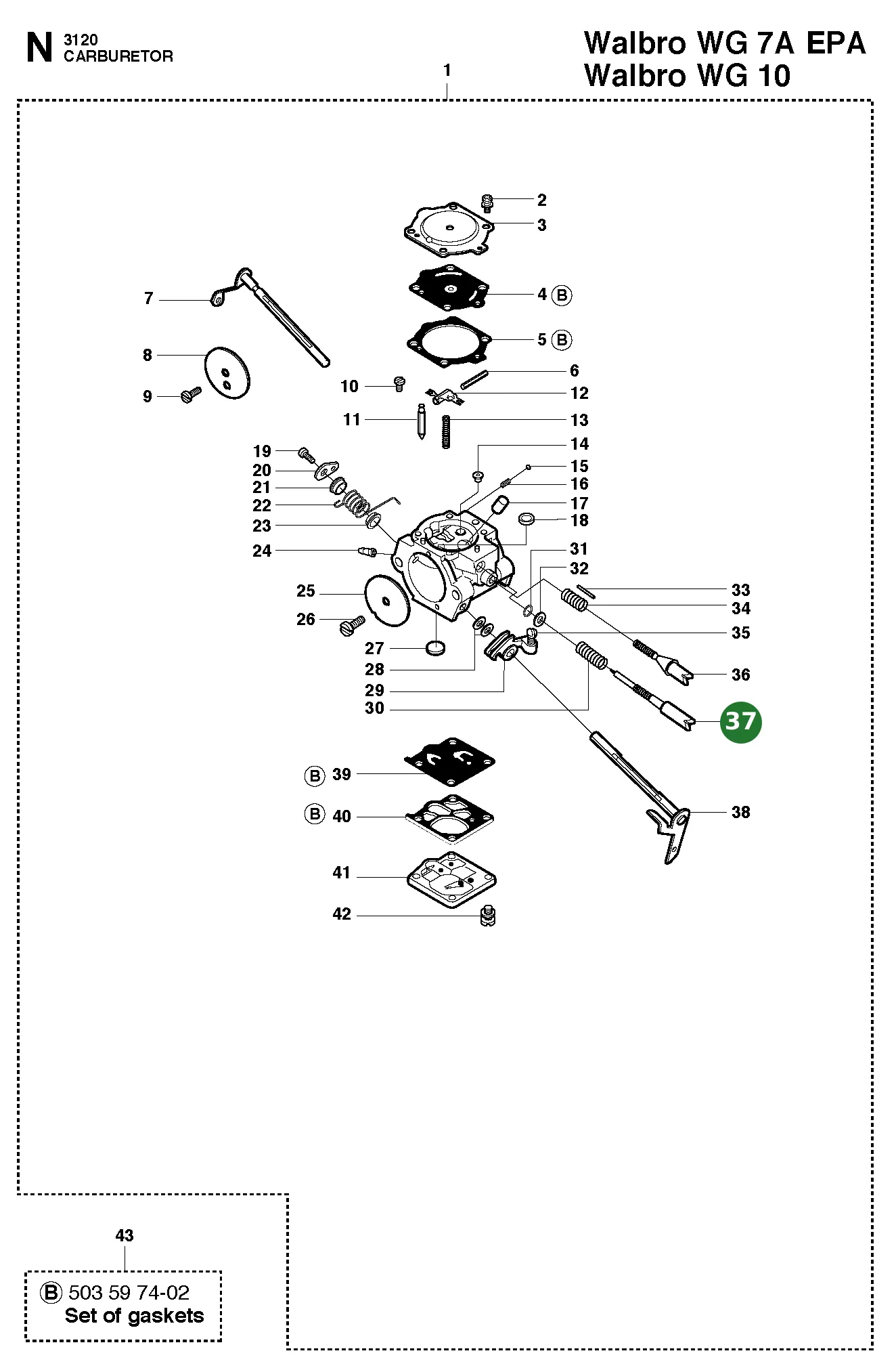 Position im Ersatzteilkatalog