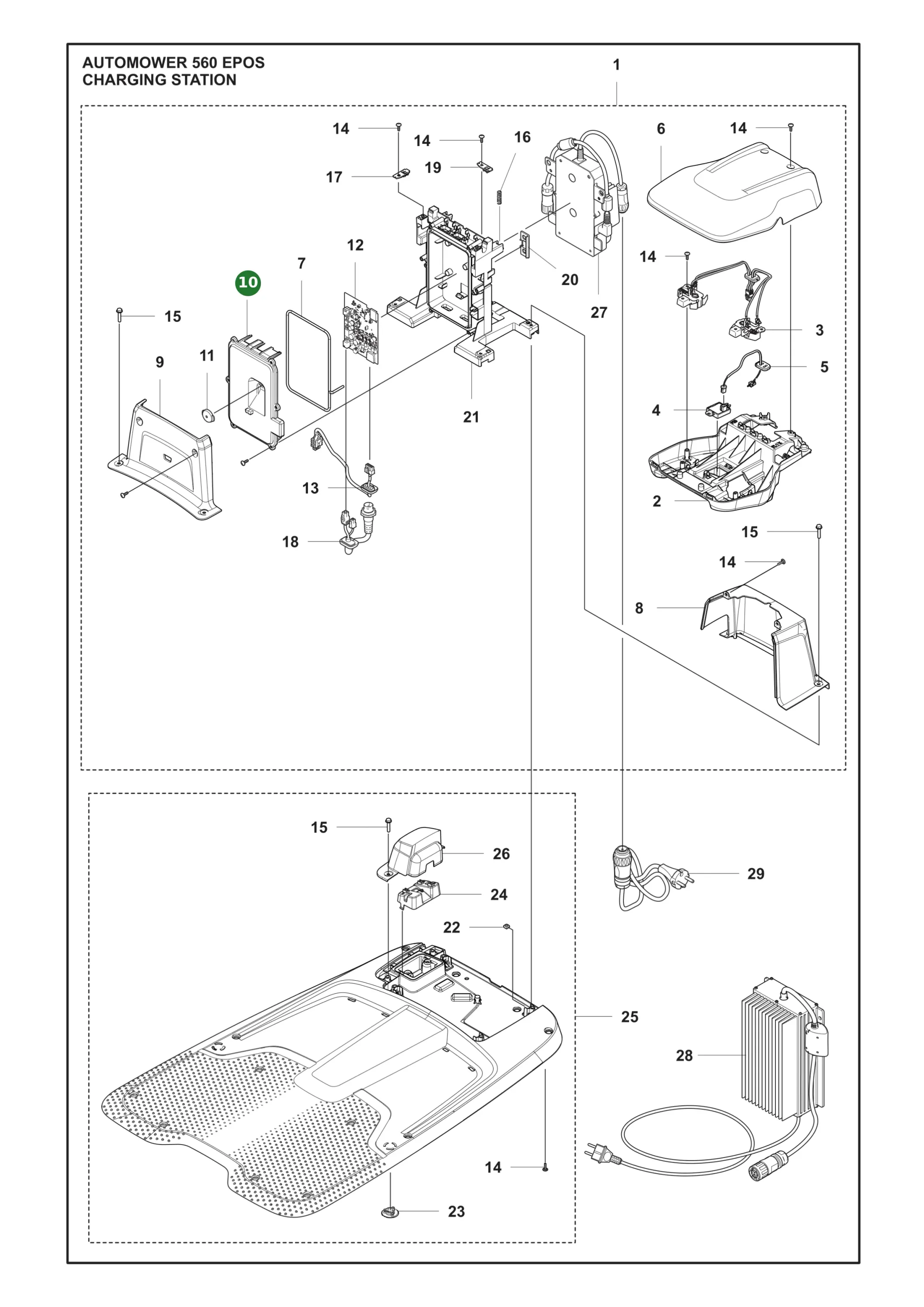 Position im Ersatzteilkatalog