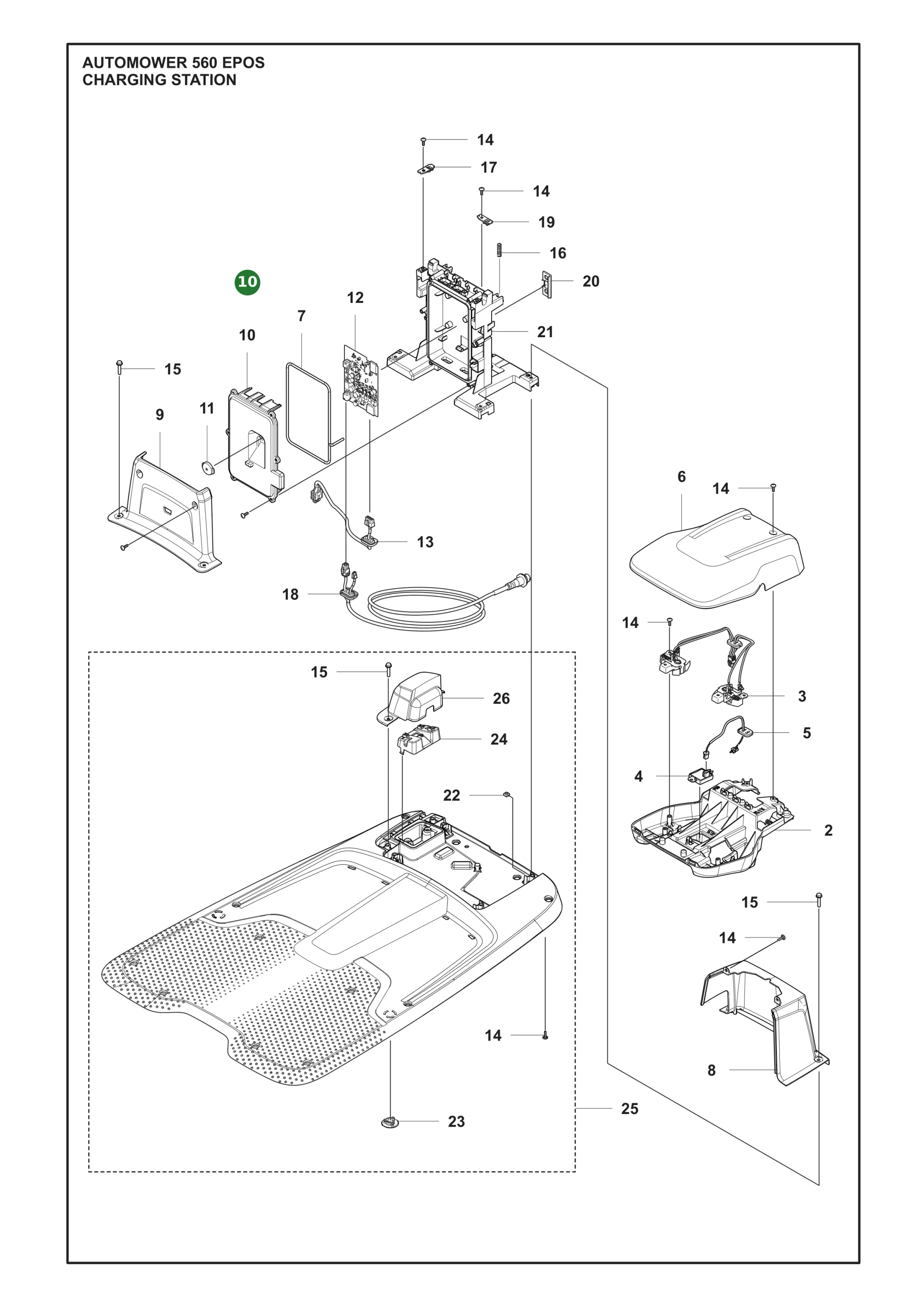 Position im Ersatzteilkatalog