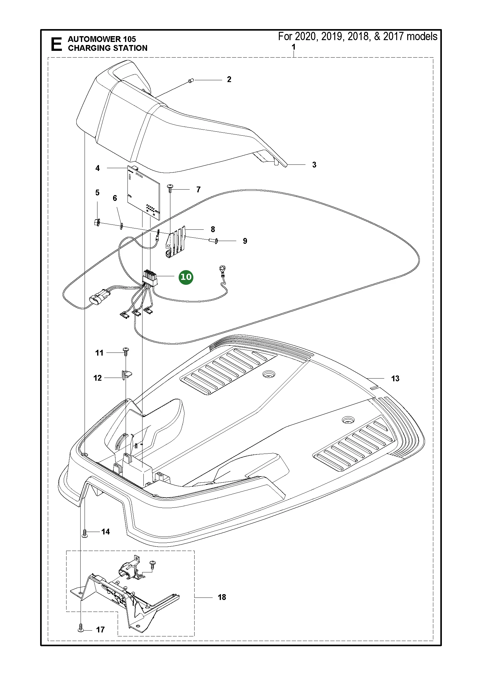 Position im Ersatzteilkatalog
