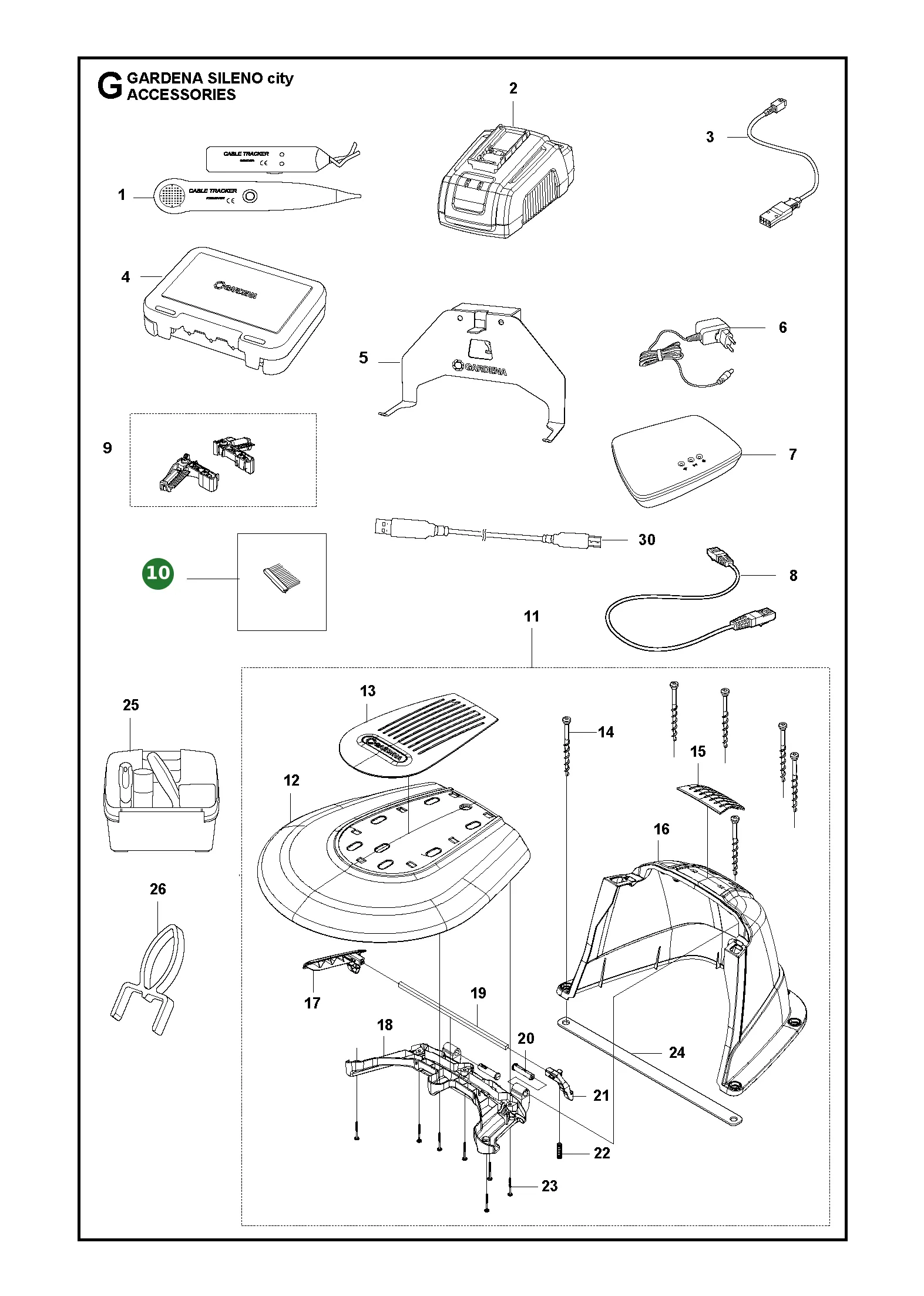 Position im Ersatzteilkatalog