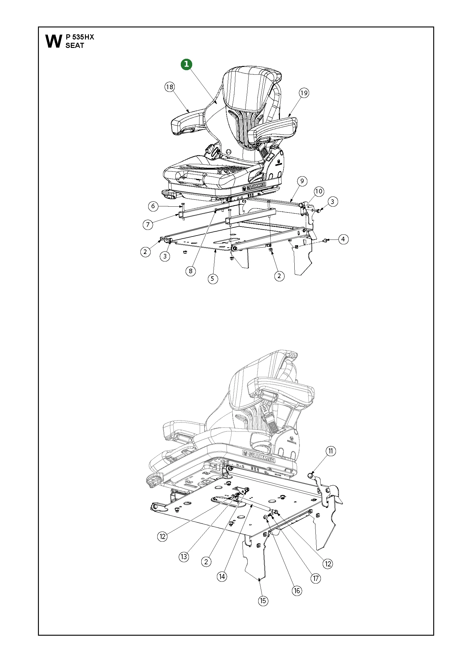 Position im Ersatzteilkatalog