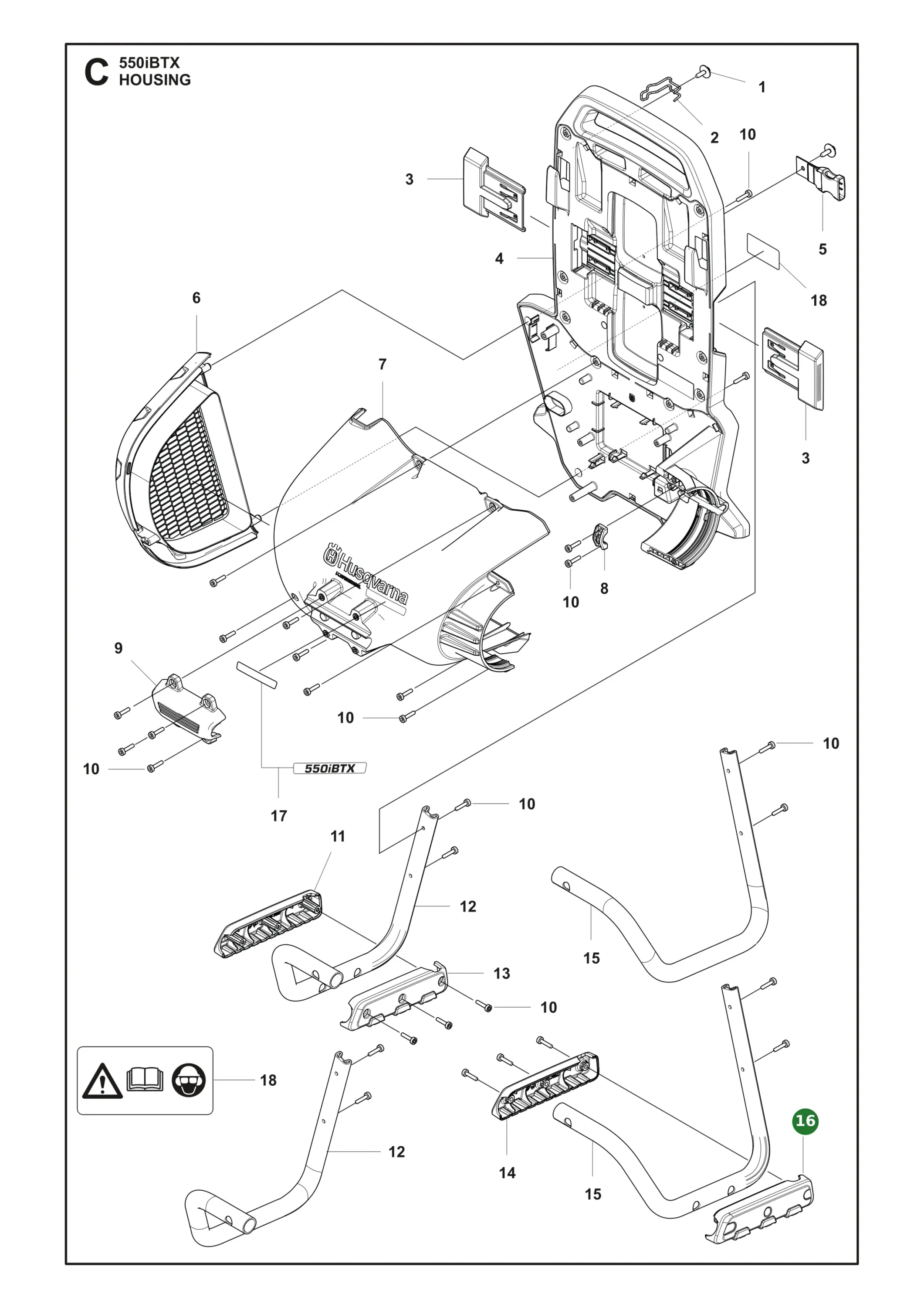 Position im Ersatzteilkatalog