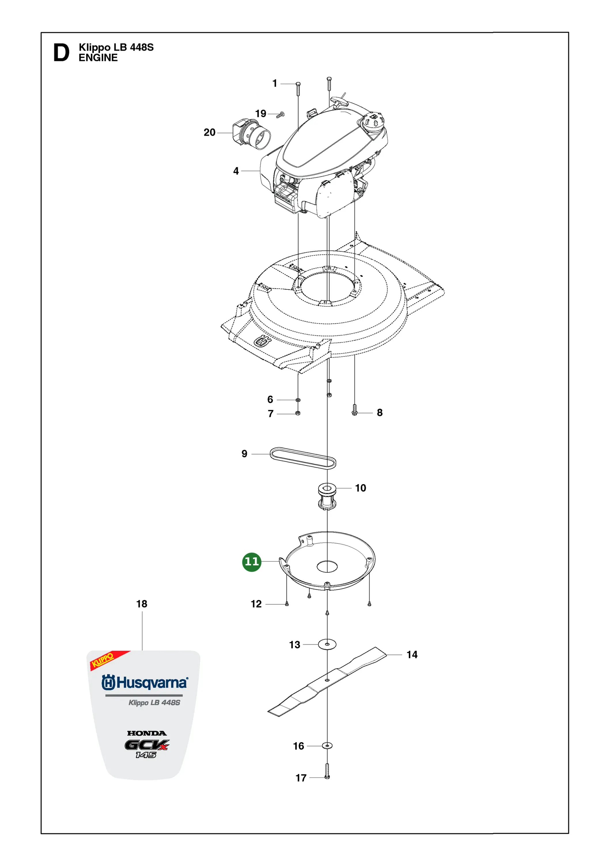 Position im Ersatzteilkatalog