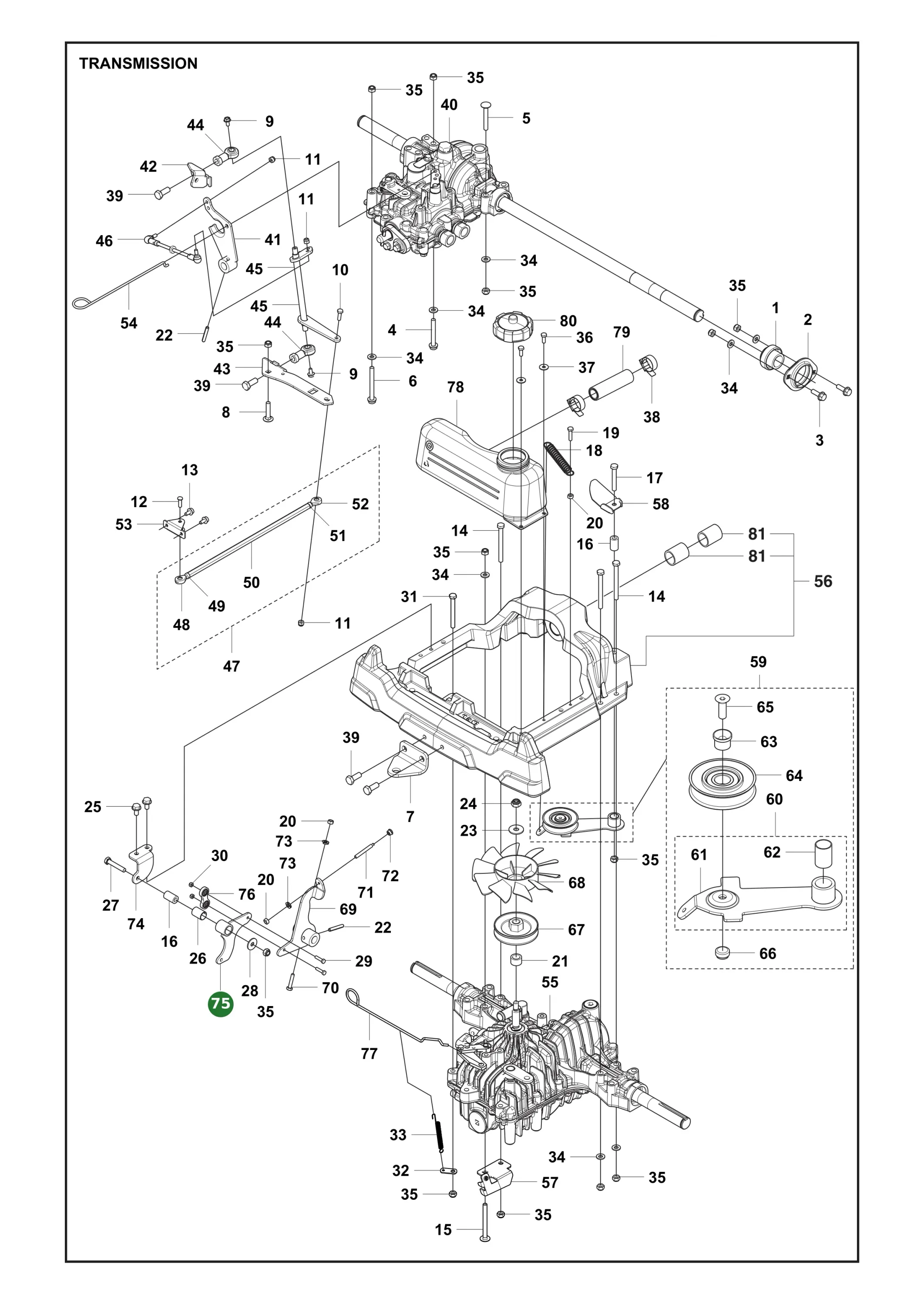 Position im Ersatzteilkatalog