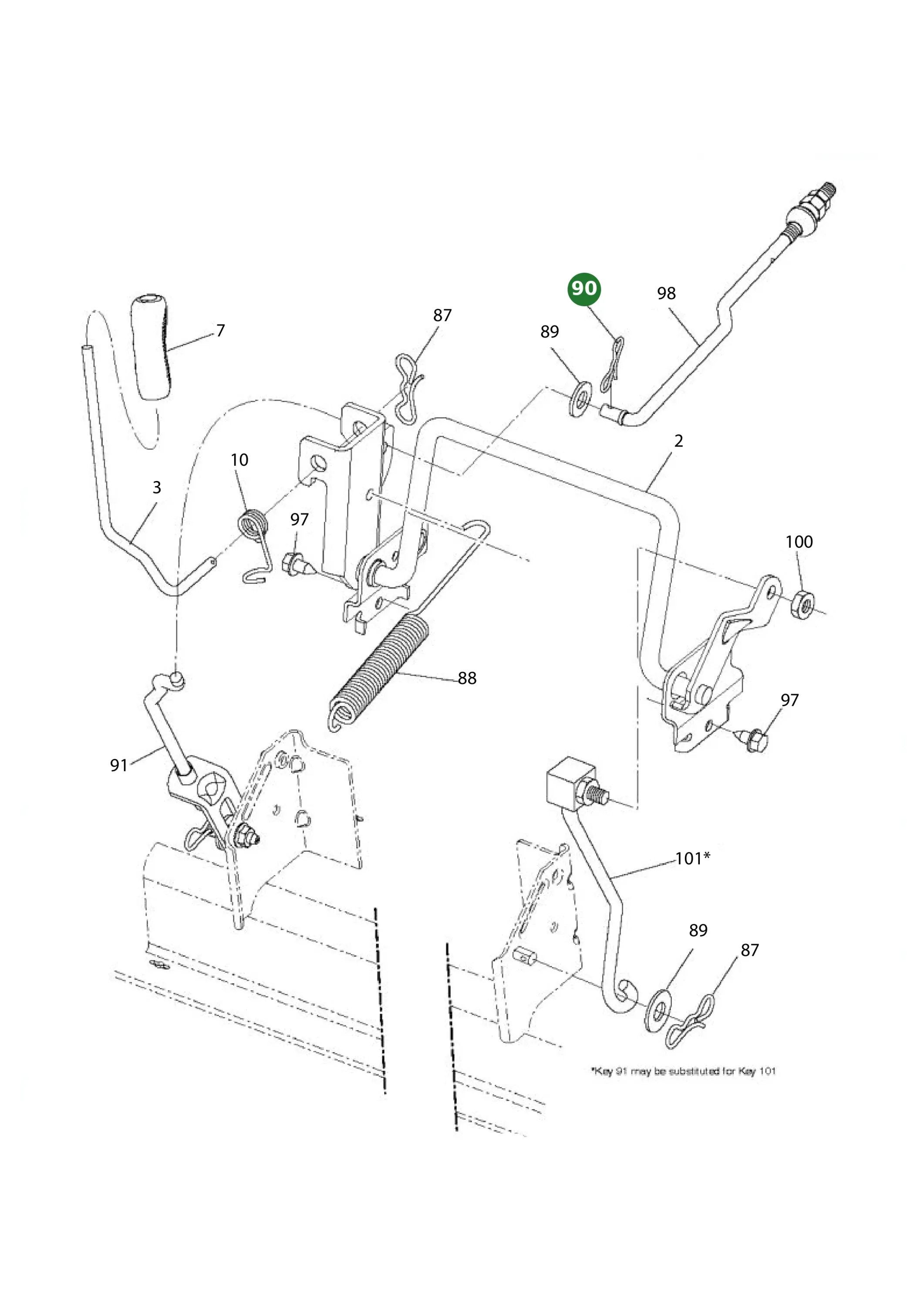 Position im Ersatzteilkatalog