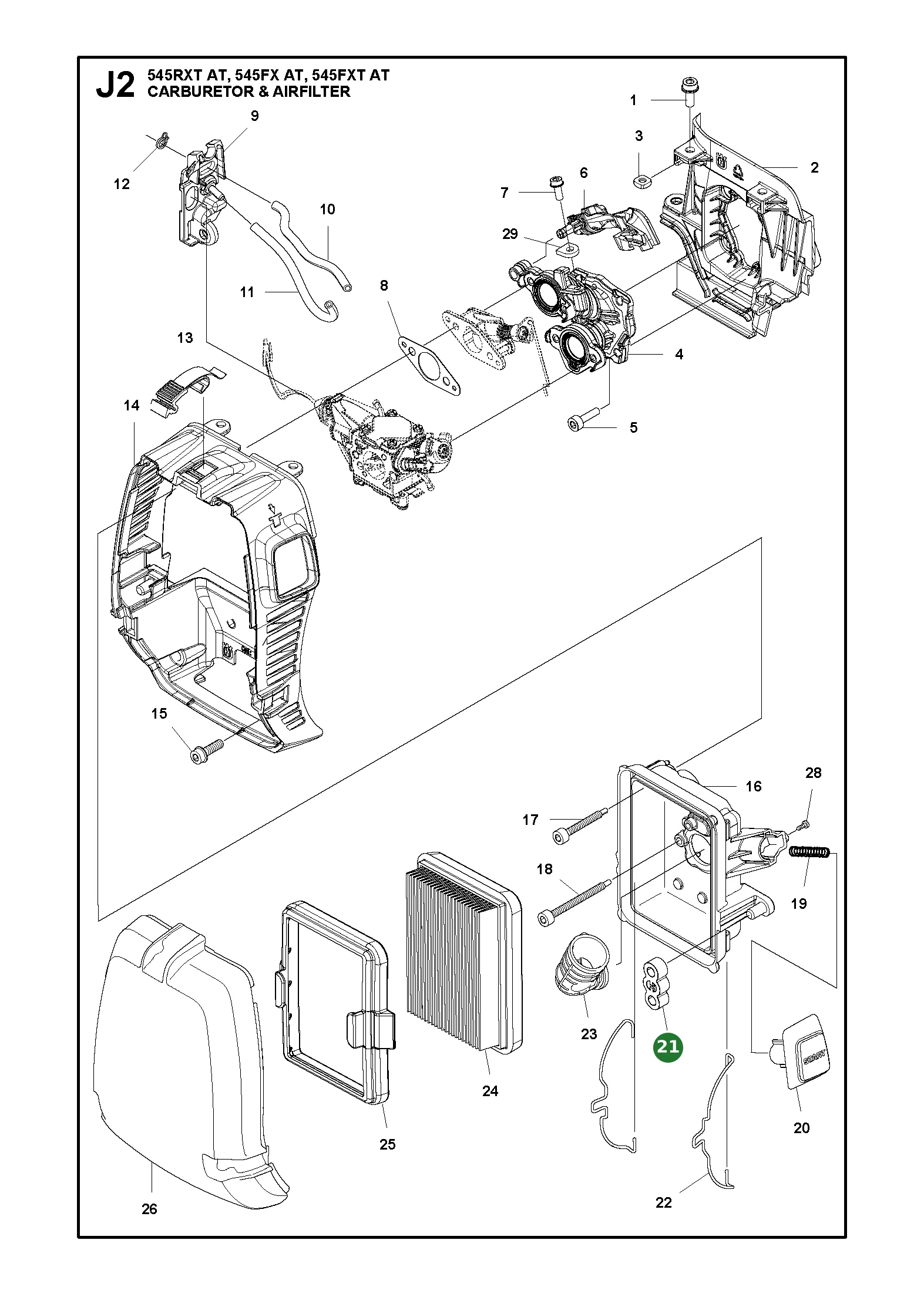 Position im Ersatzteilkatalog