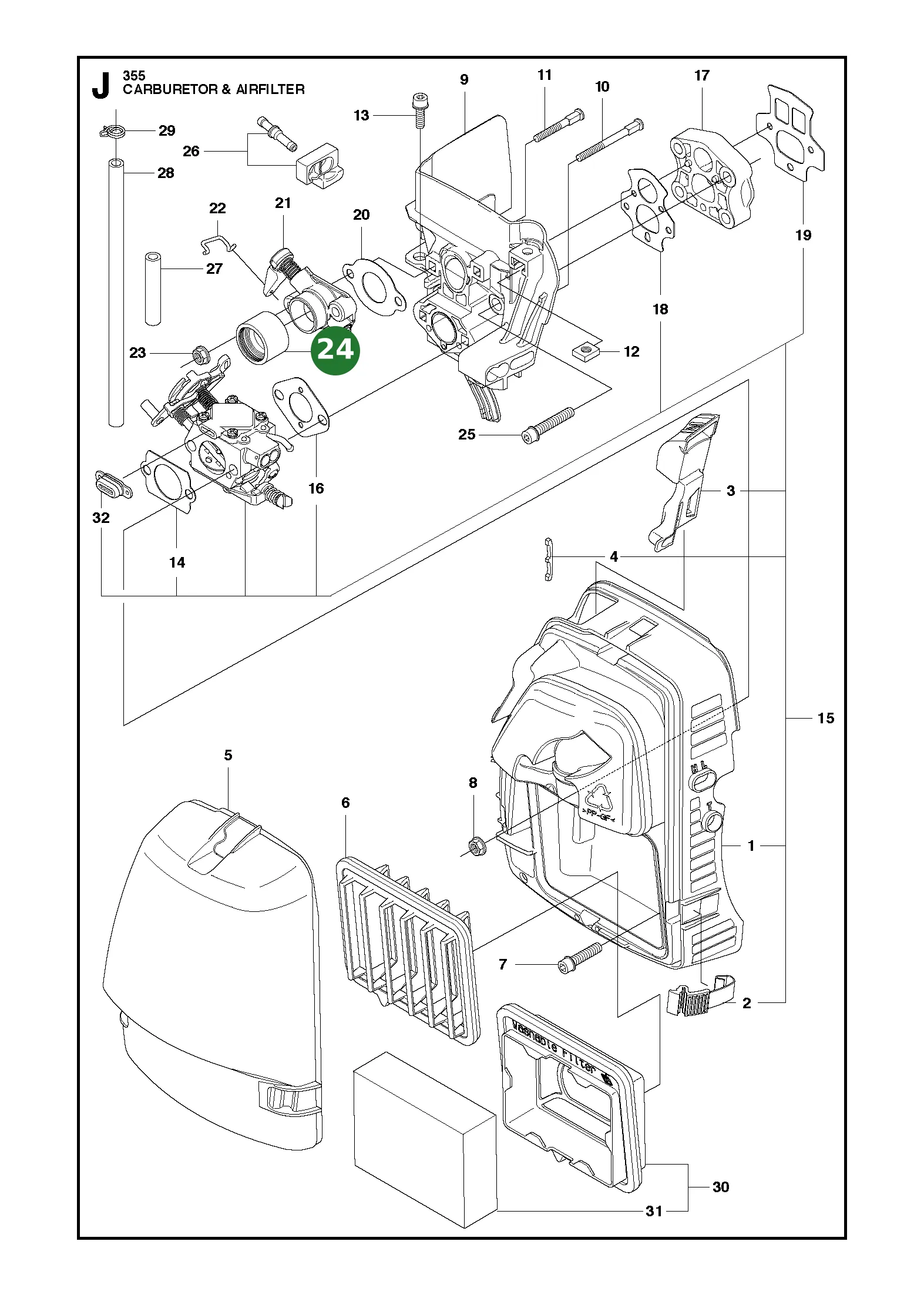 Position im Ersatzteilkatalog