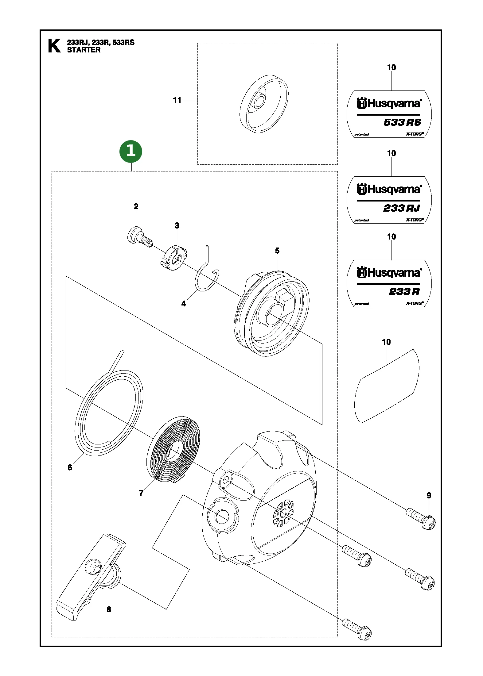 Position im Ersatzteilkatalog