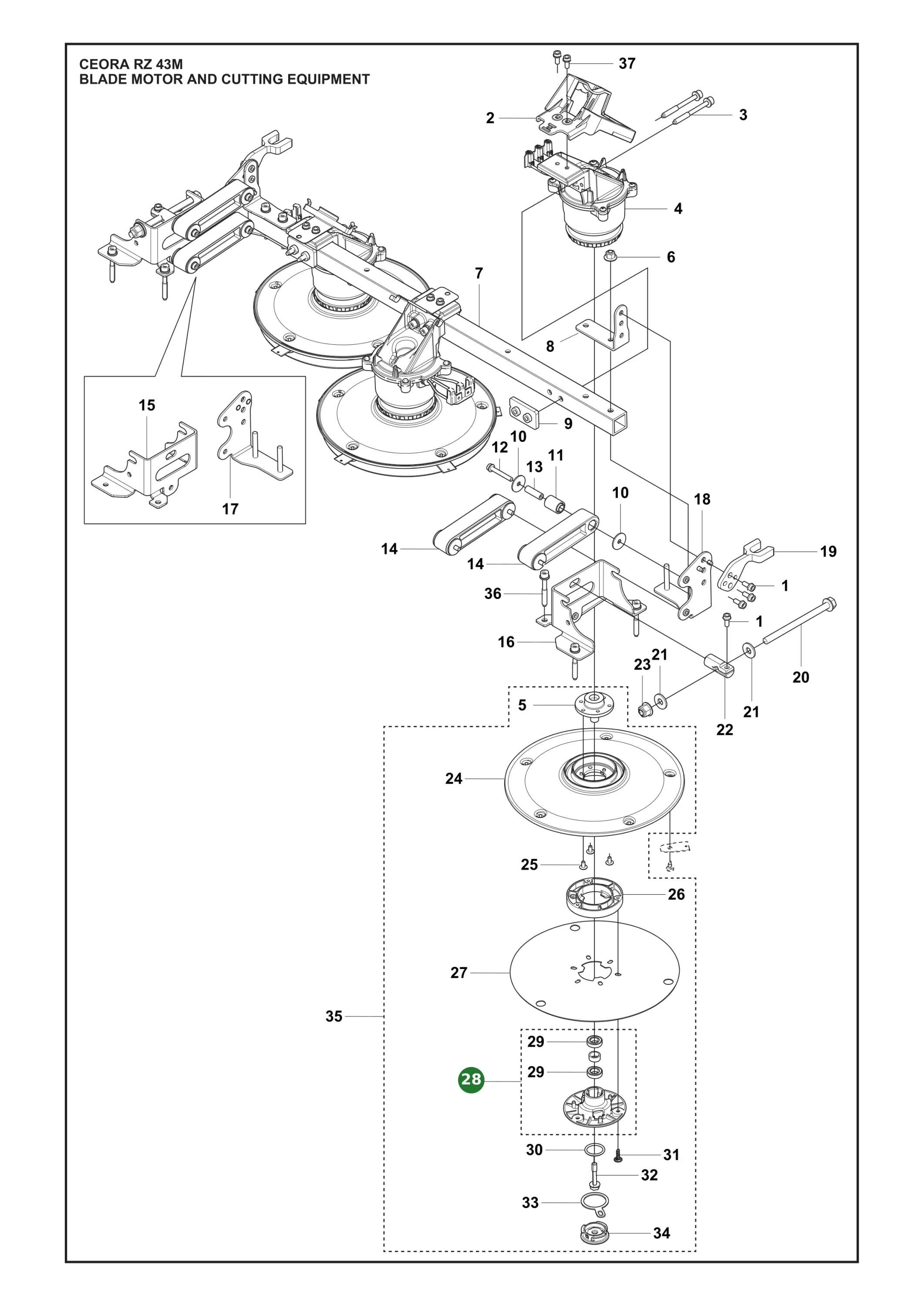 Position im Ersatzteilkatalog