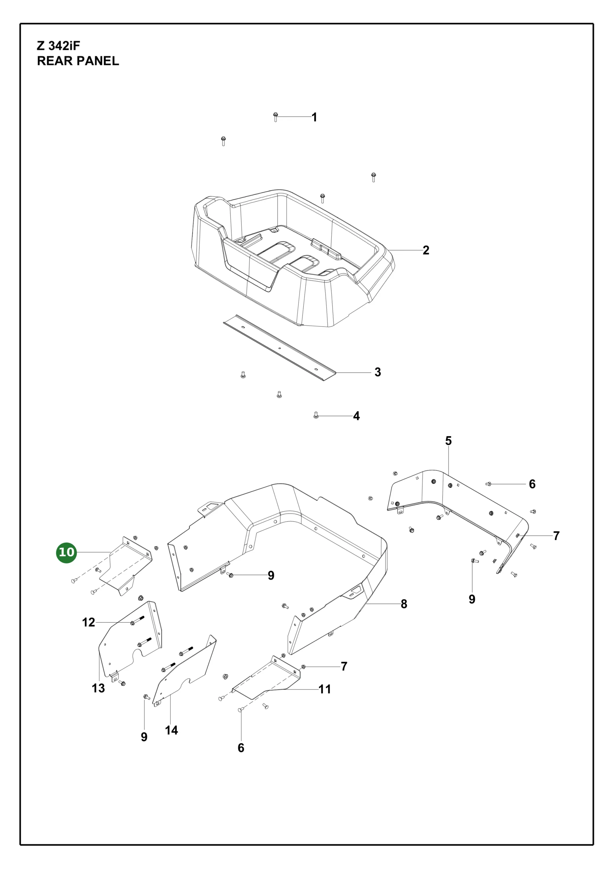 Position im Ersatzteilkatalog