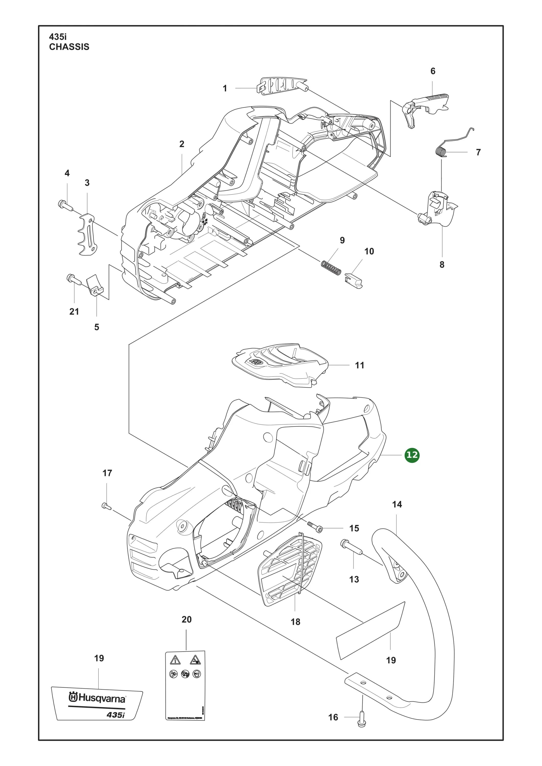 Position im Ersatzteilkatalog