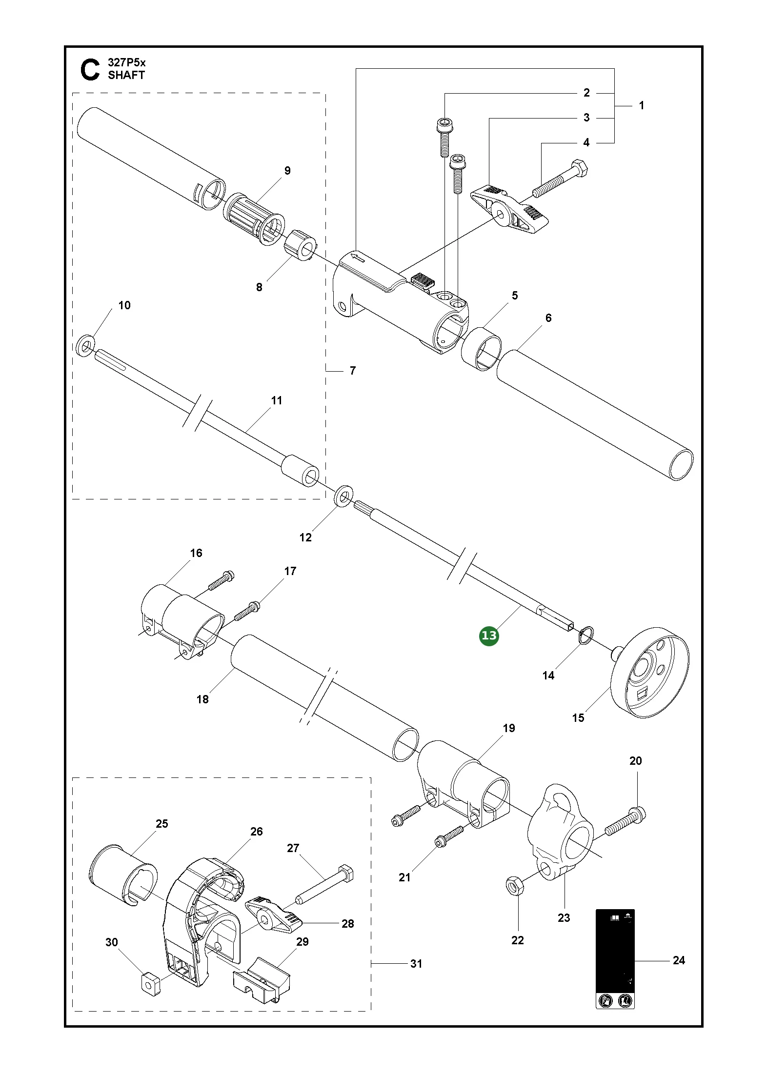Position im Ersatzteilkatalog