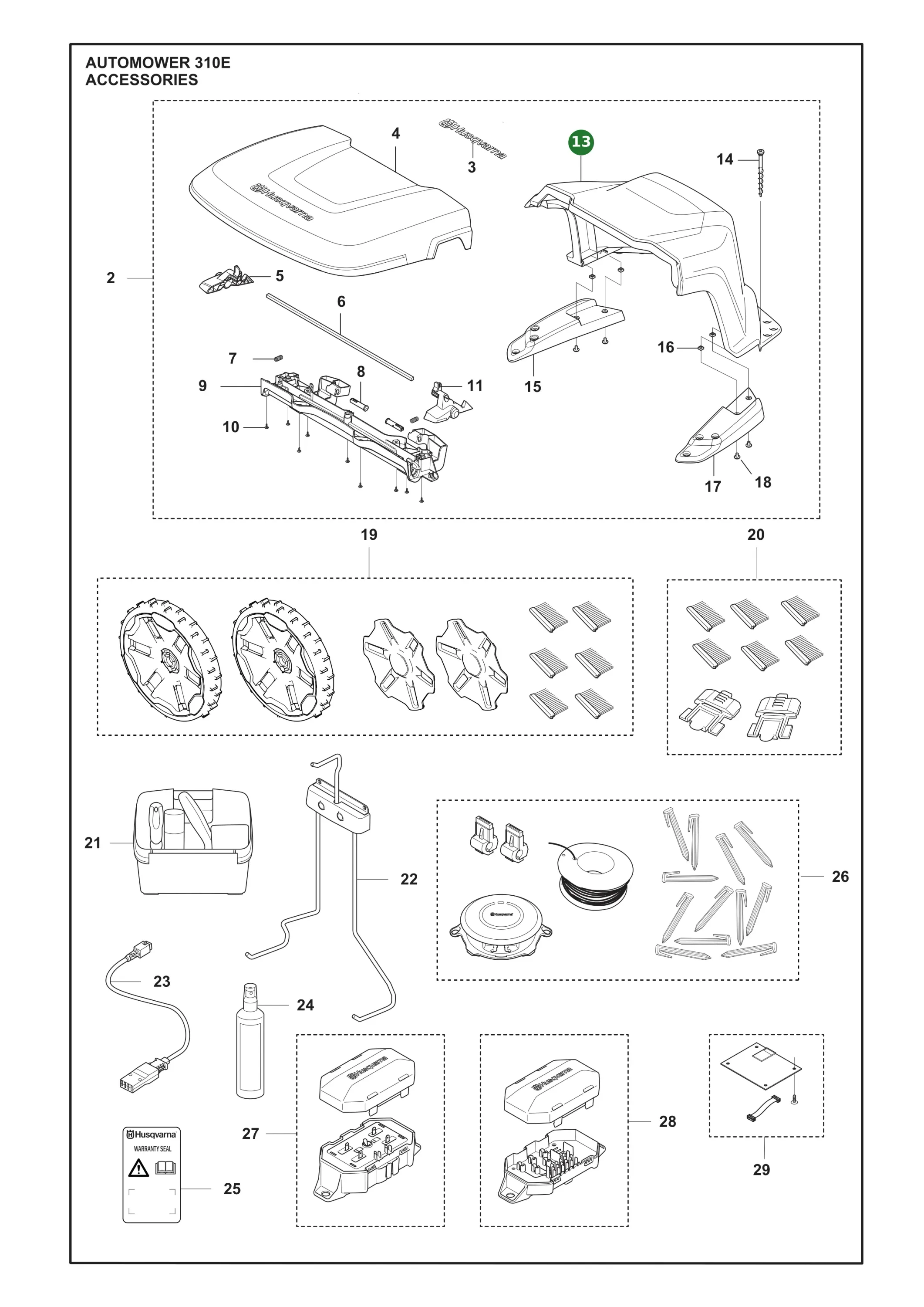 Position im Ersatzteilkatalog