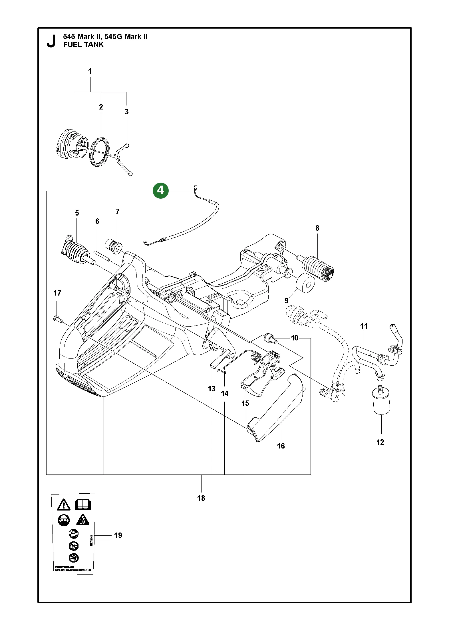 Position im Ersatzteilkatalog