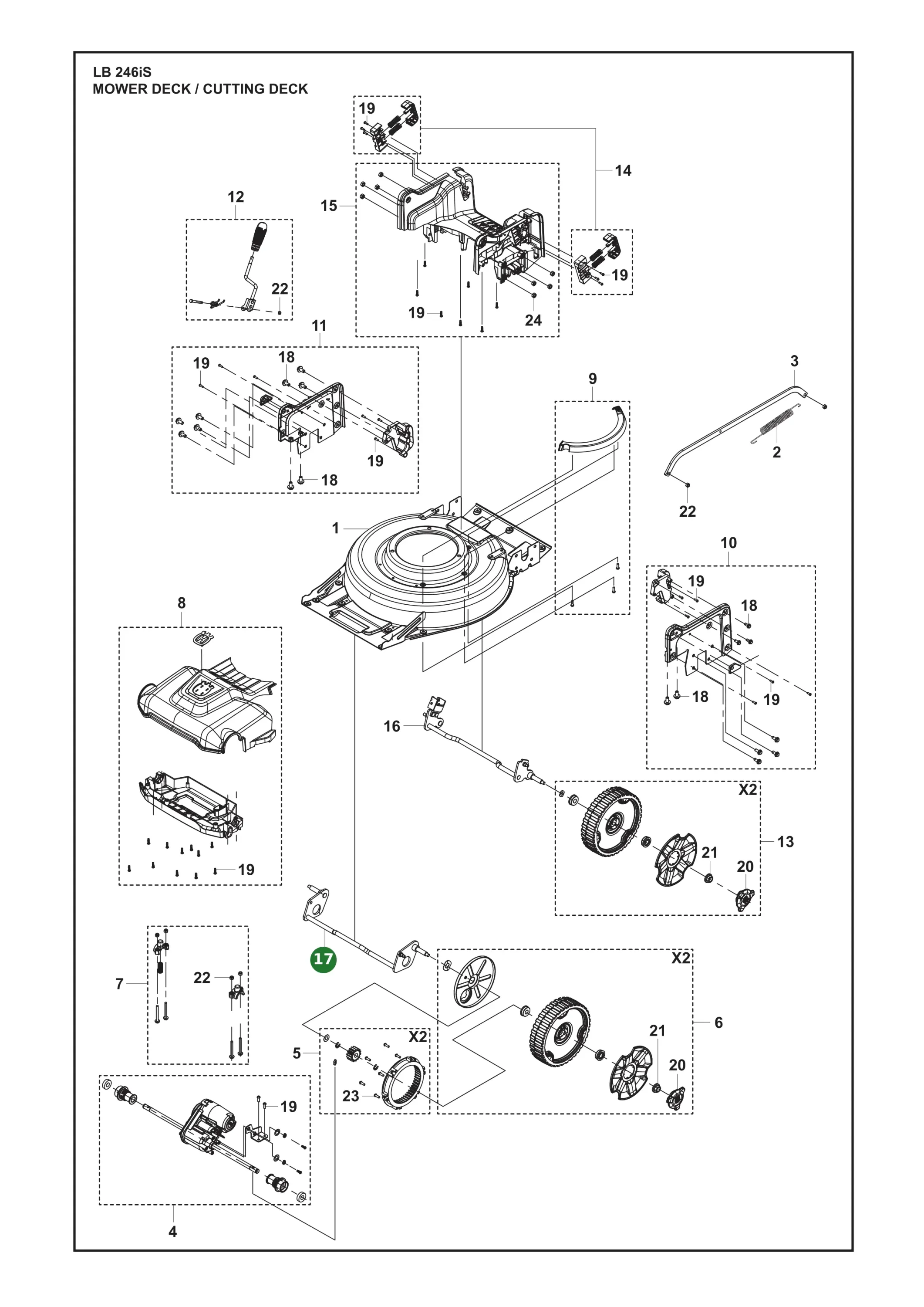Position im Ersatzteilkatalog