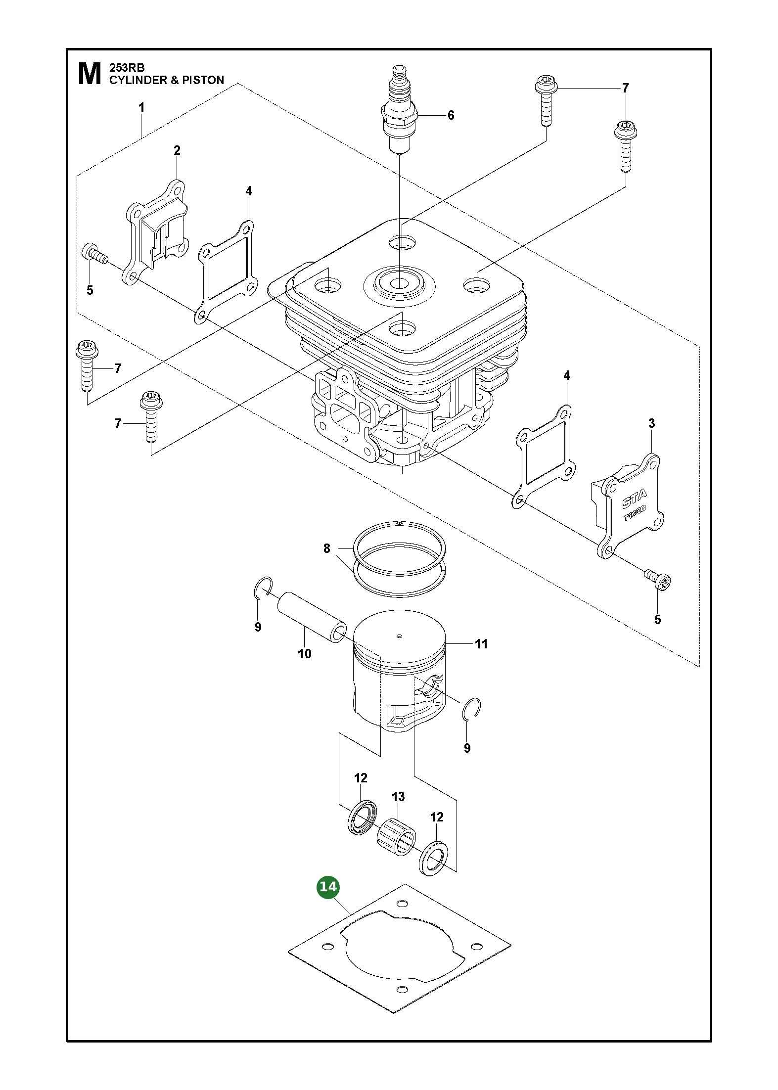 Position im Ersatzteilkatalog