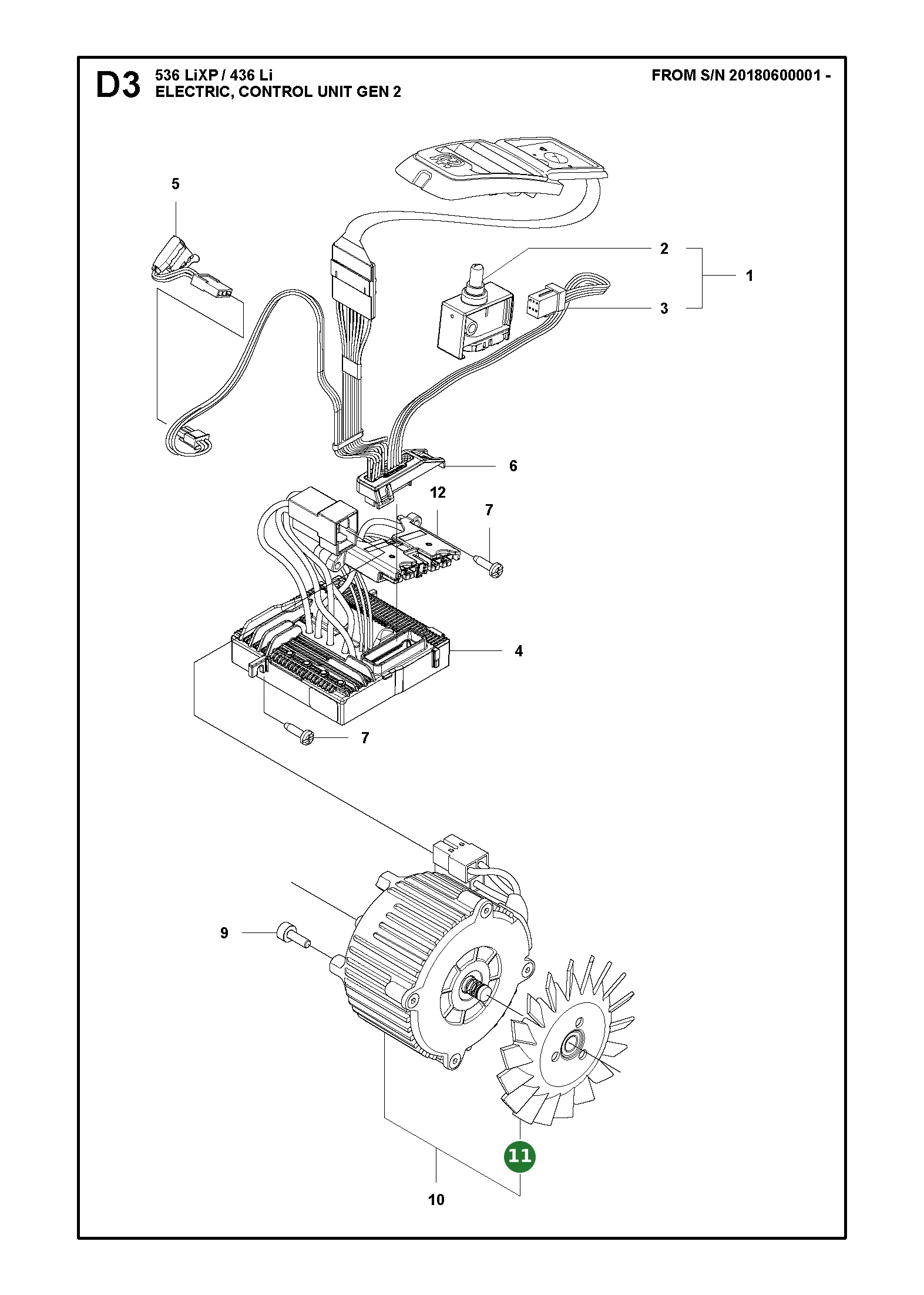 Position im Ersatzteilkatalog