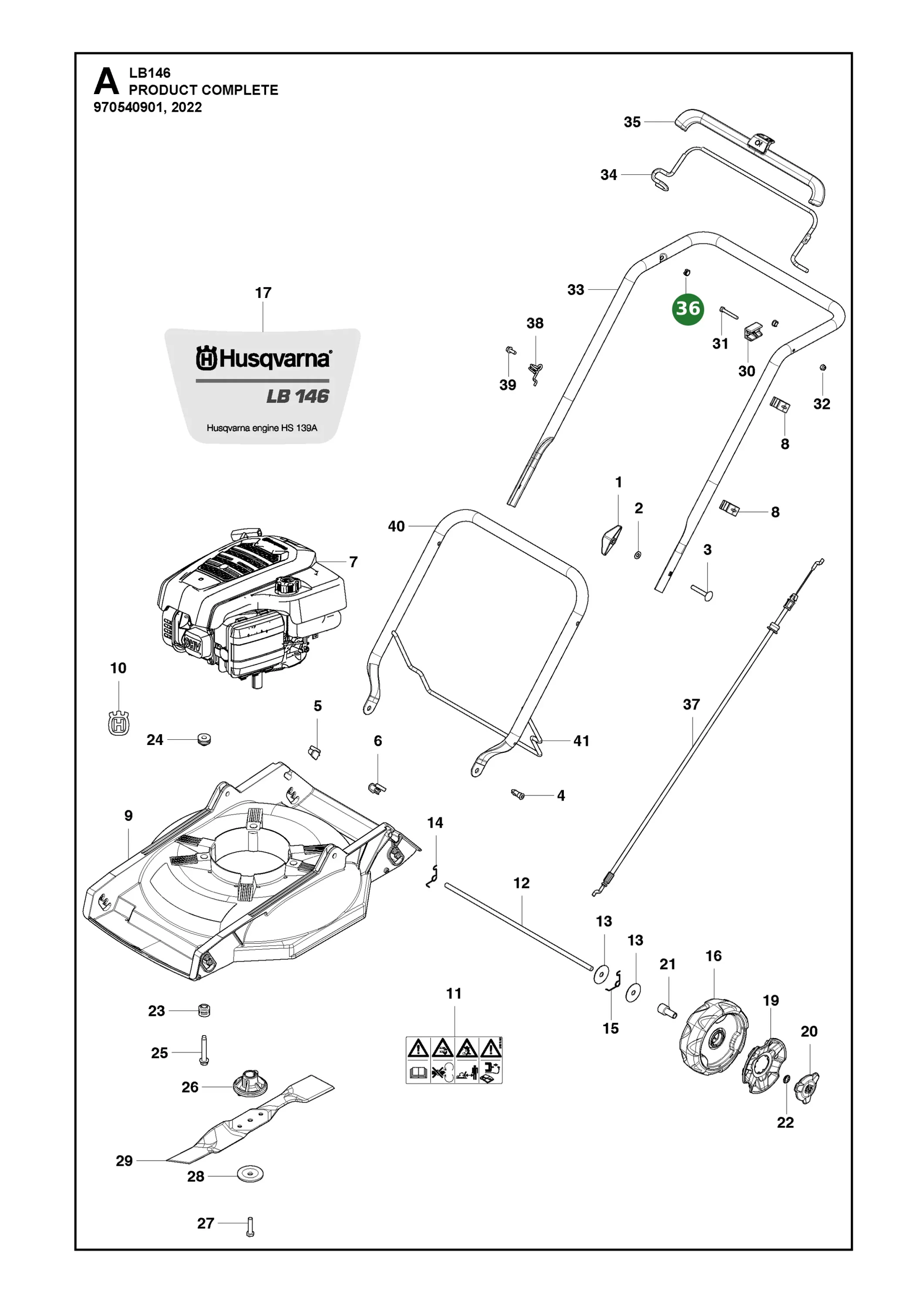Position im Ersatzteilkatalog