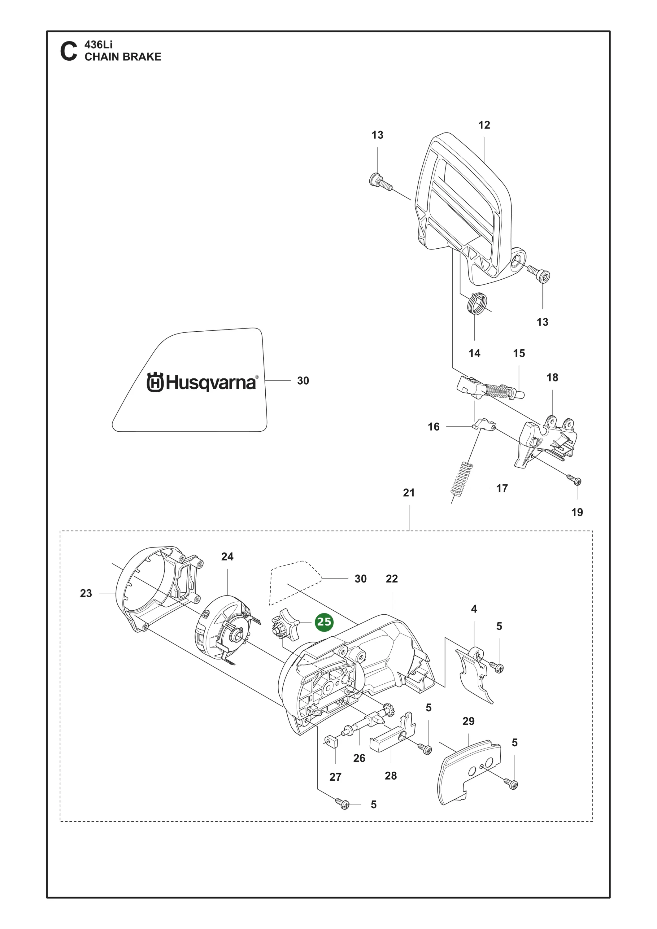 Position im Ersatzteilkatalog