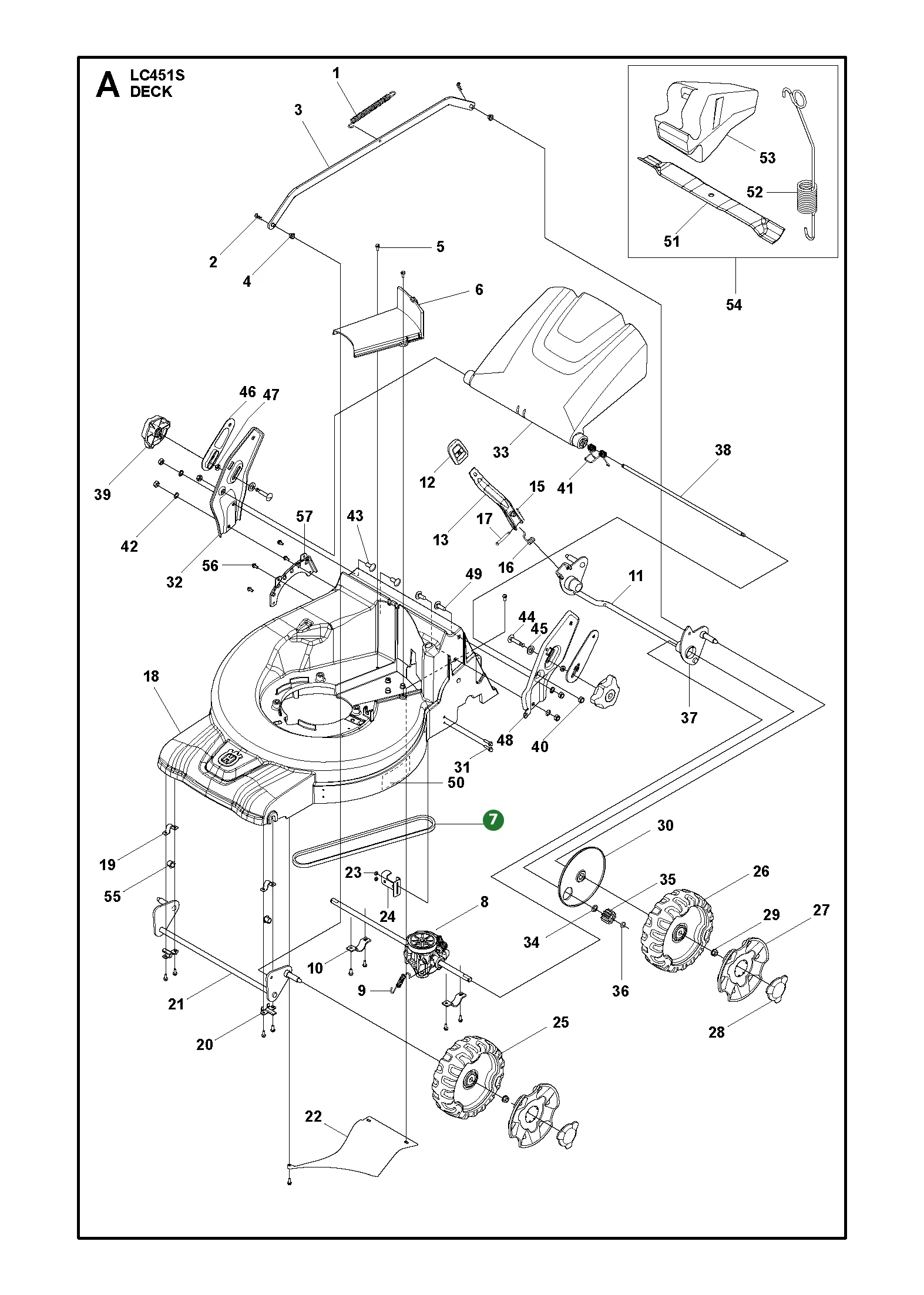 Position im Ersatzteilkatalog