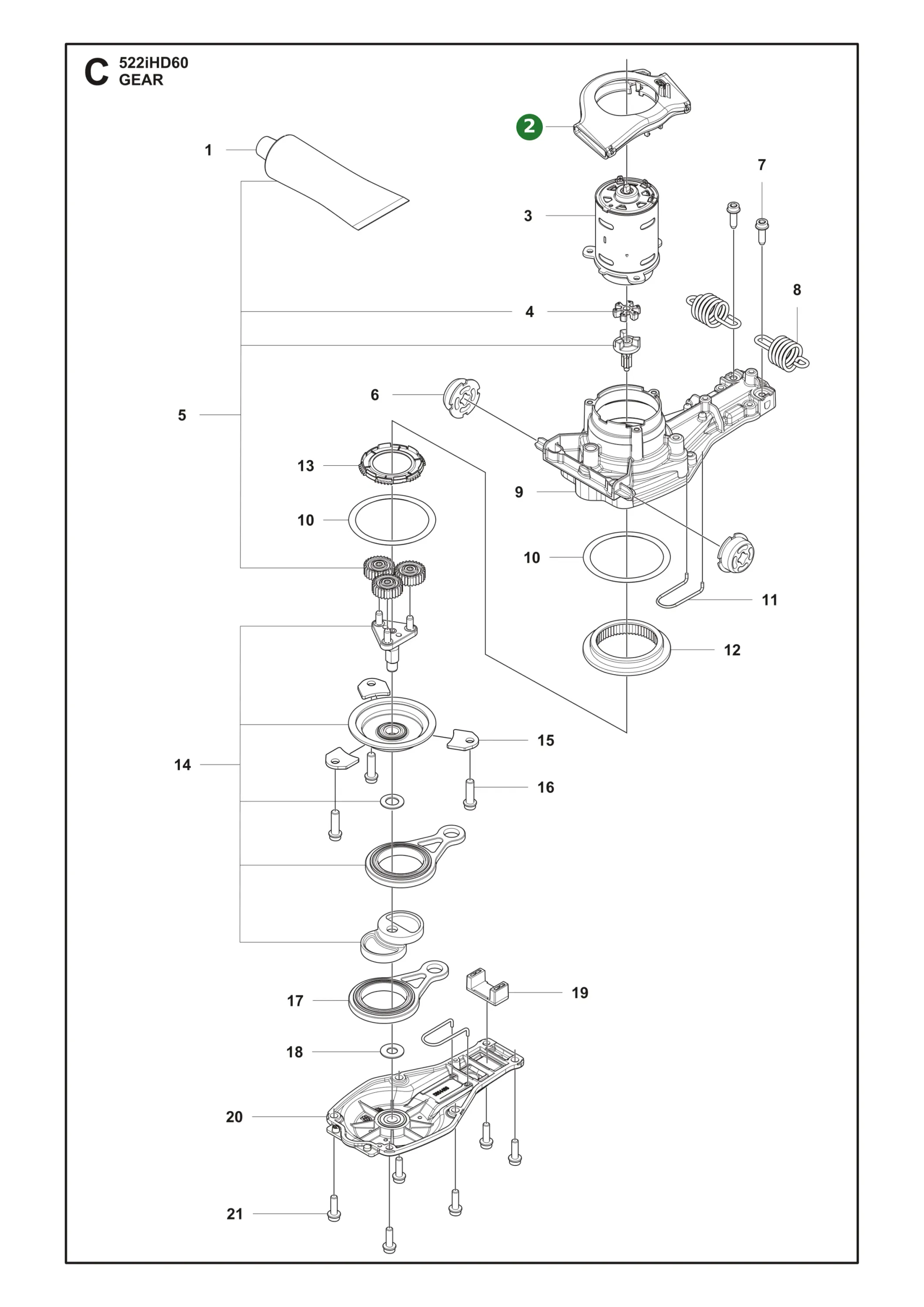 Position im Ersatzteilkatalog