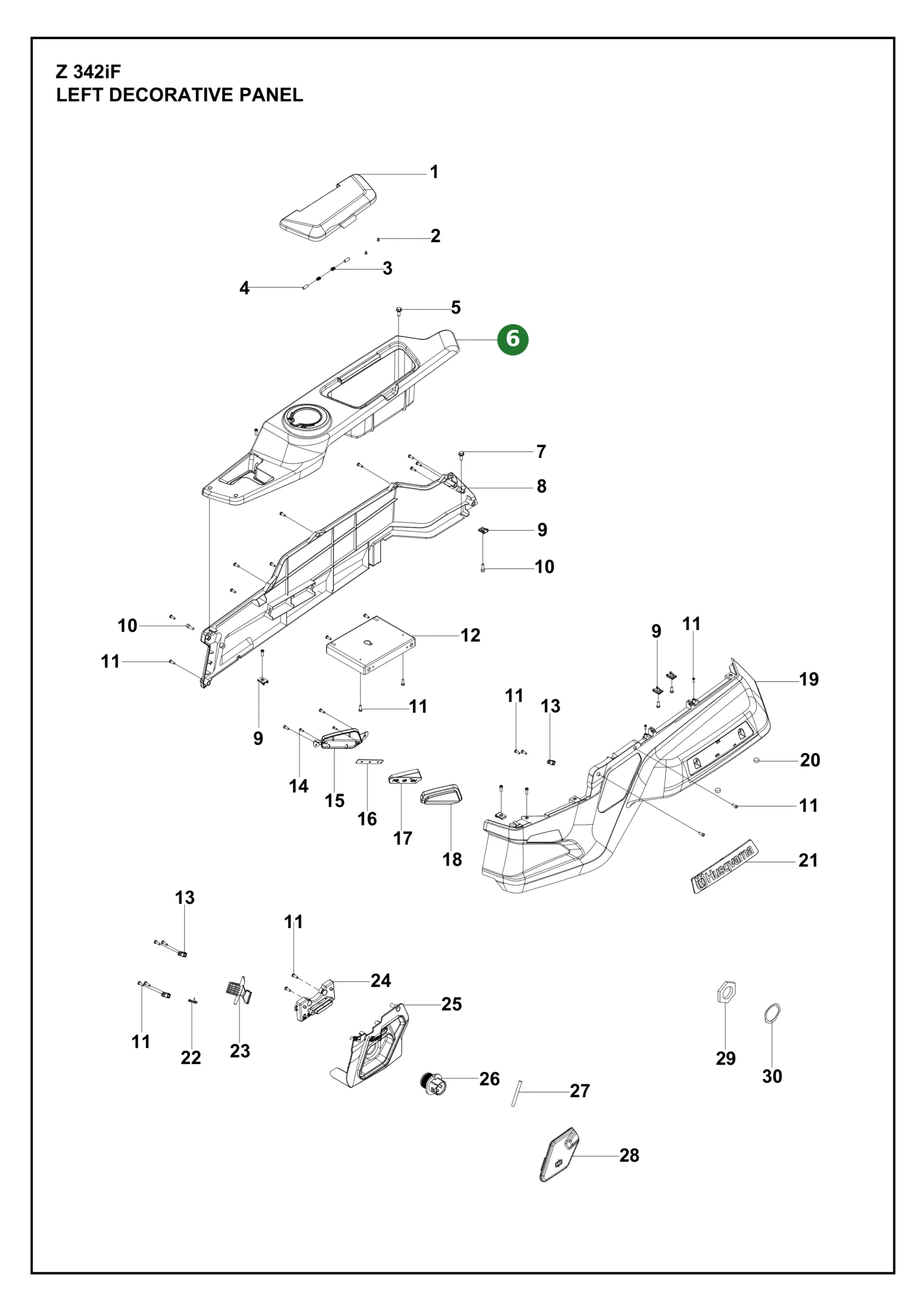 Position im Ersatzteilkatalog