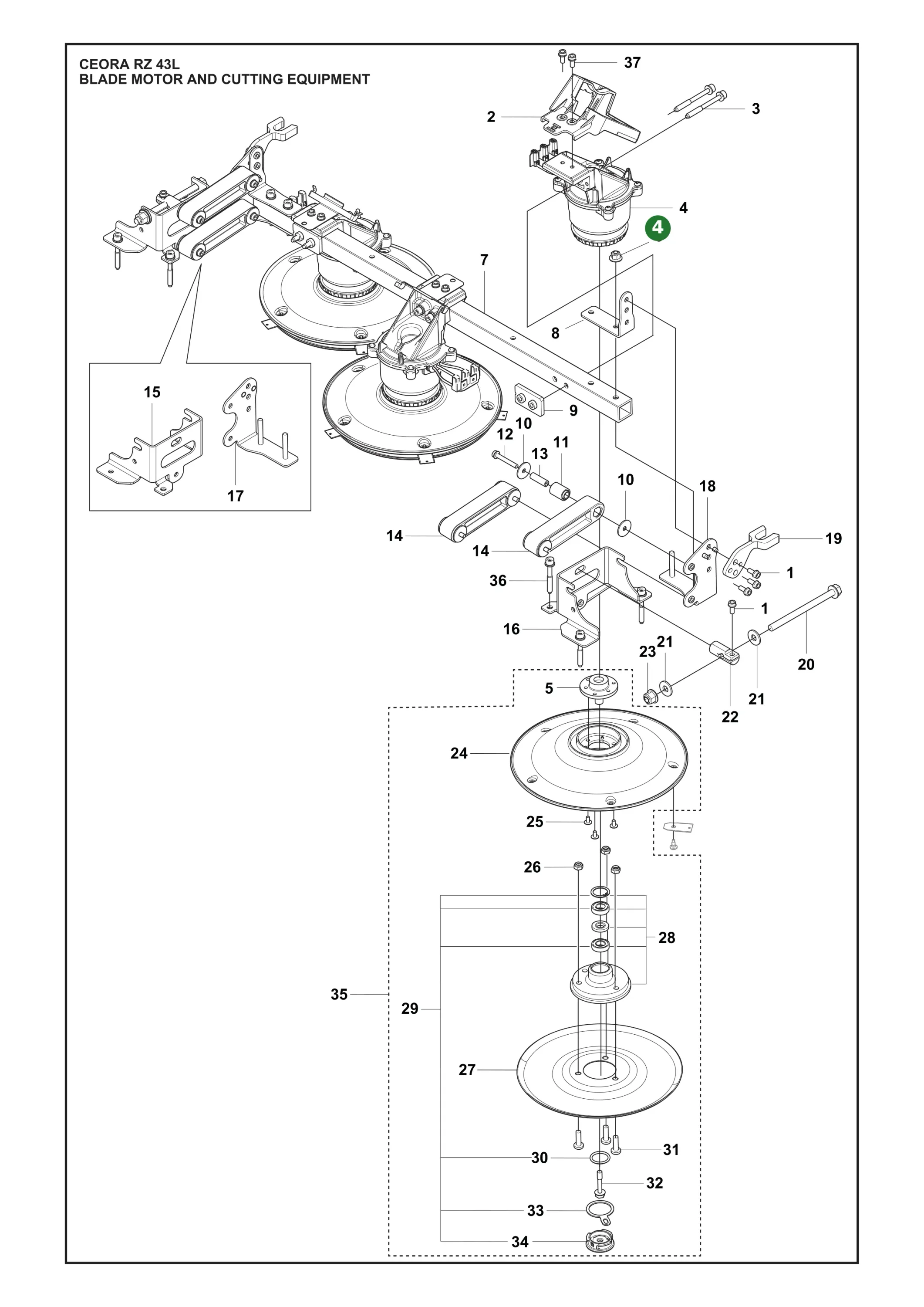 Position im Ersatzteilkatalog