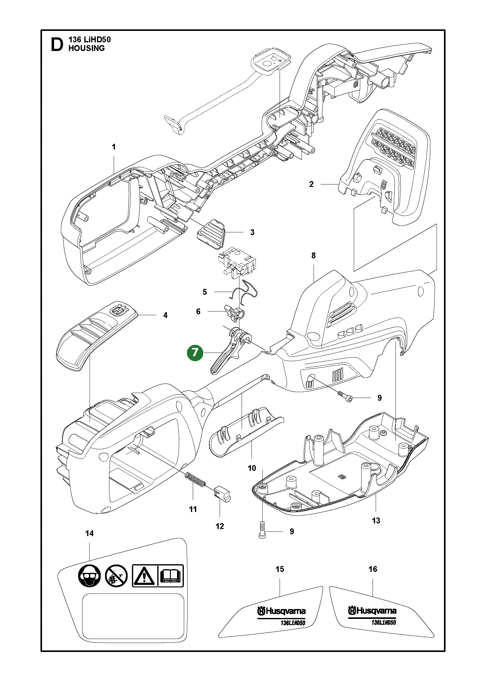 Position im Ersatzteilkatalog
