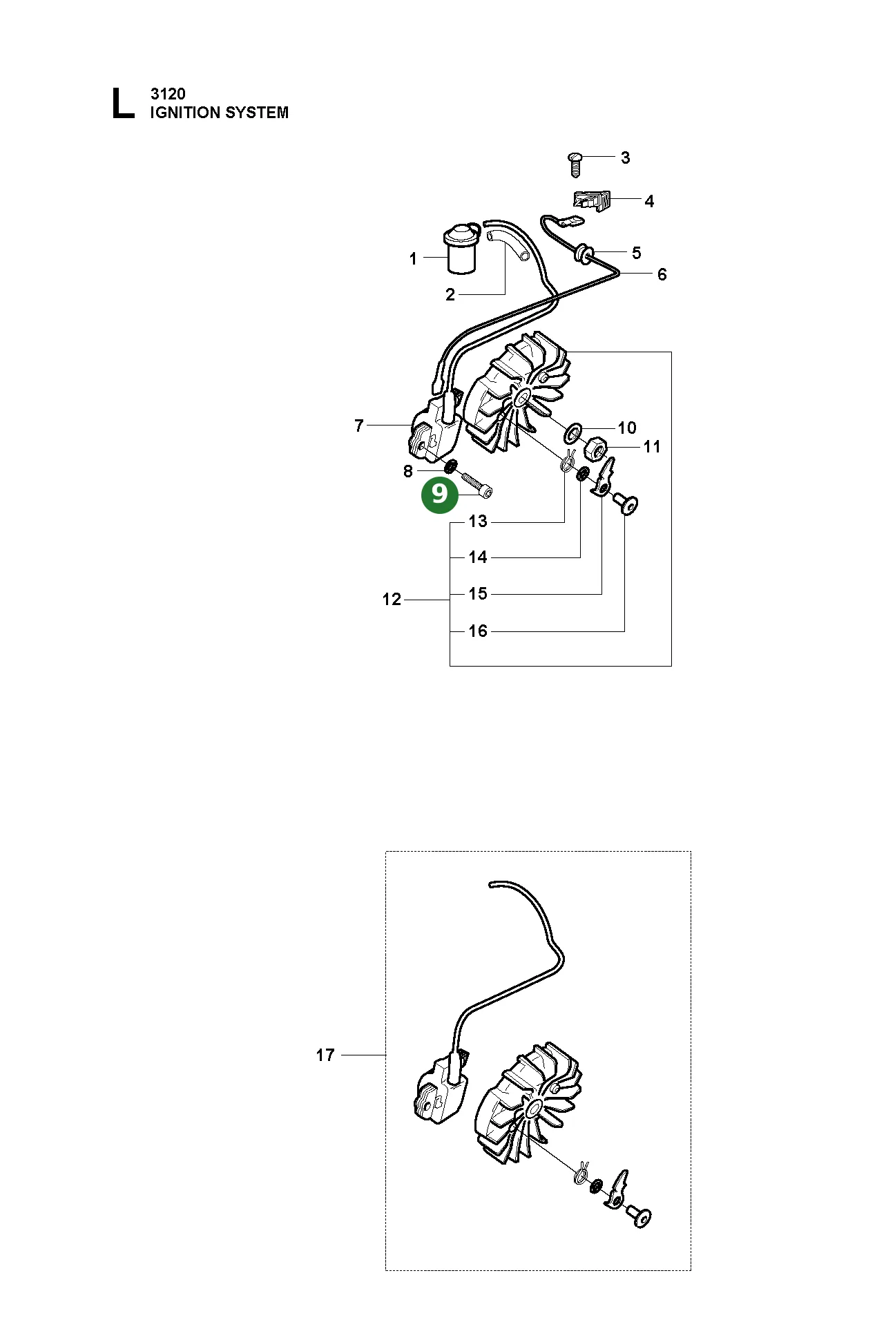 Position im Ersatzteilkatalog