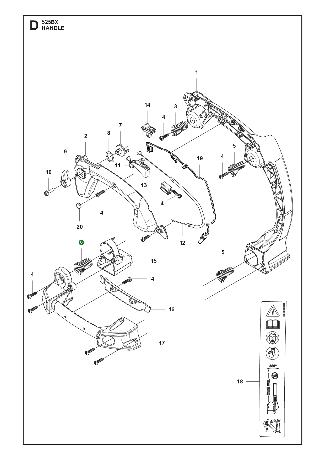 Position im Ersatzteilkatalog