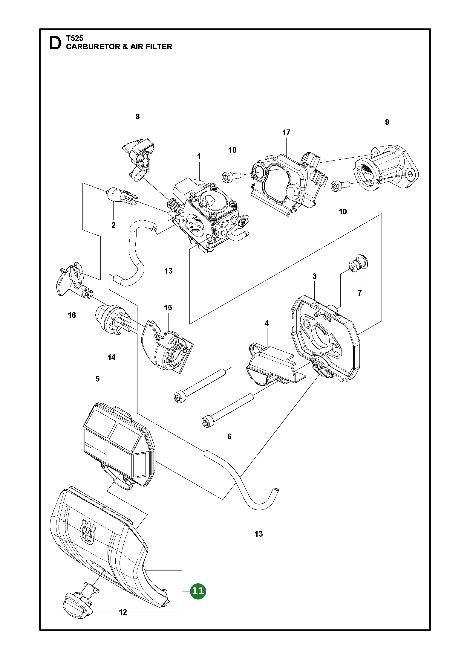 Position im Ersatzteilkatalog