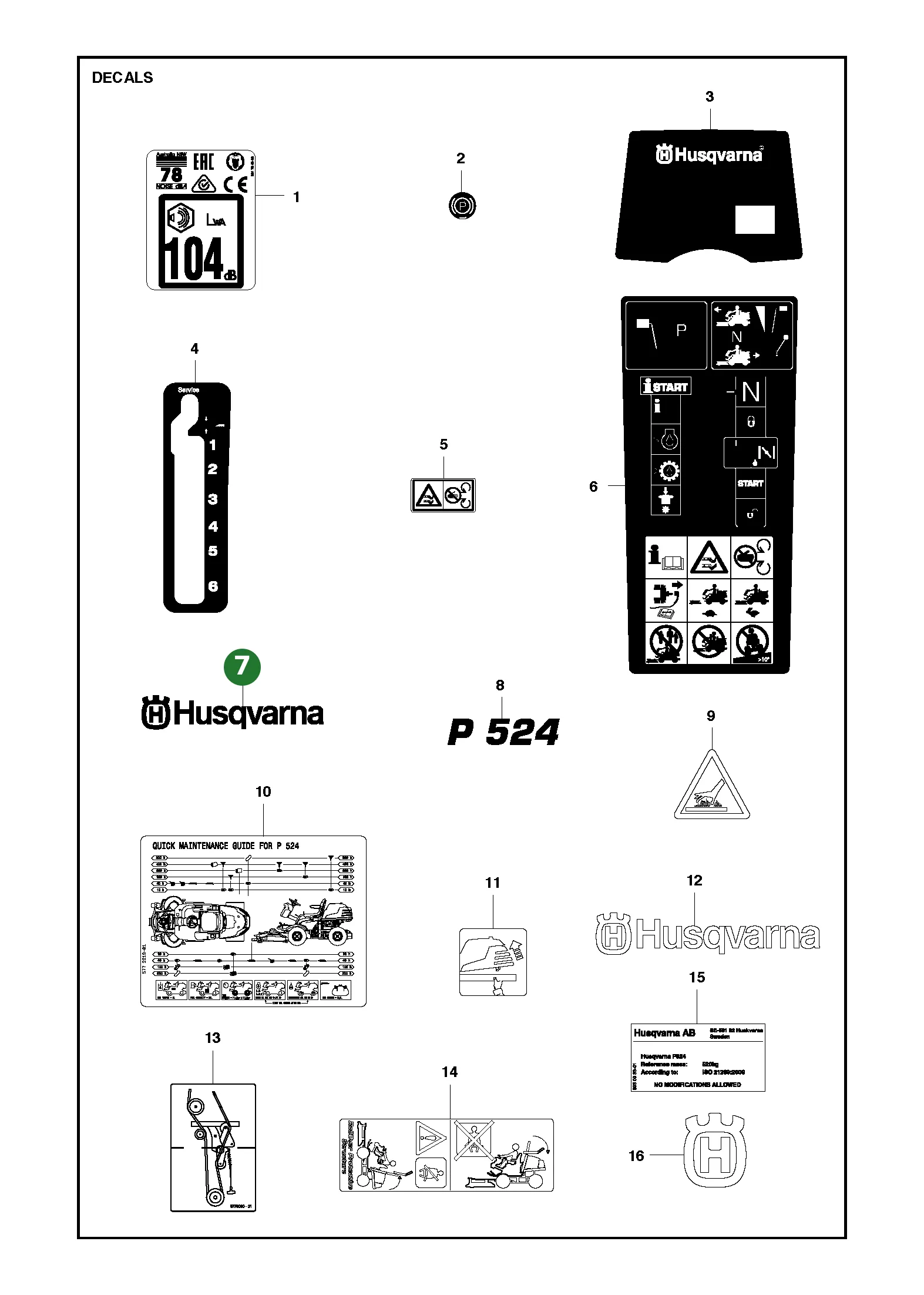 Position im Ersatzteilkatalog