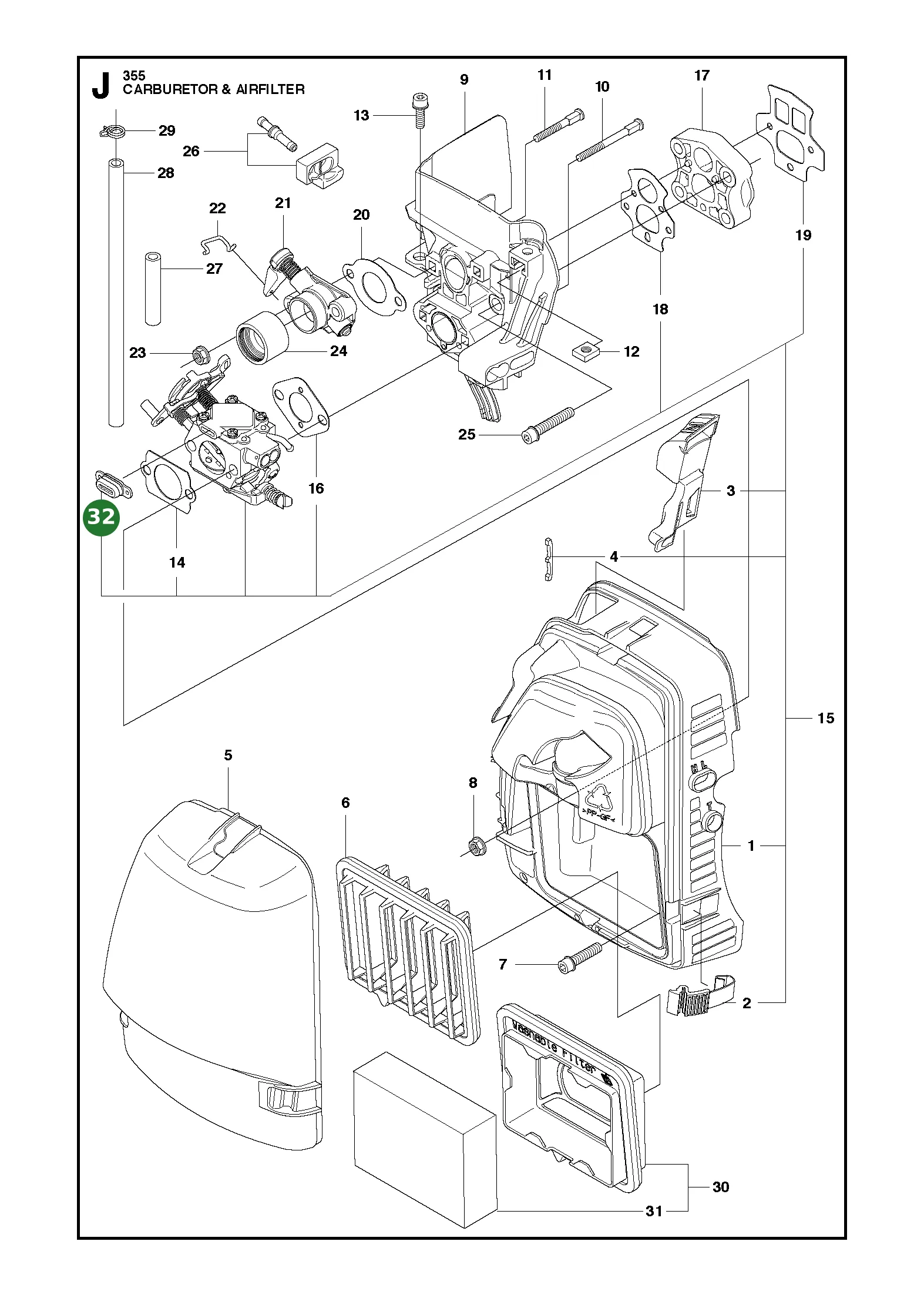 Position im Ersatzteilkatalog