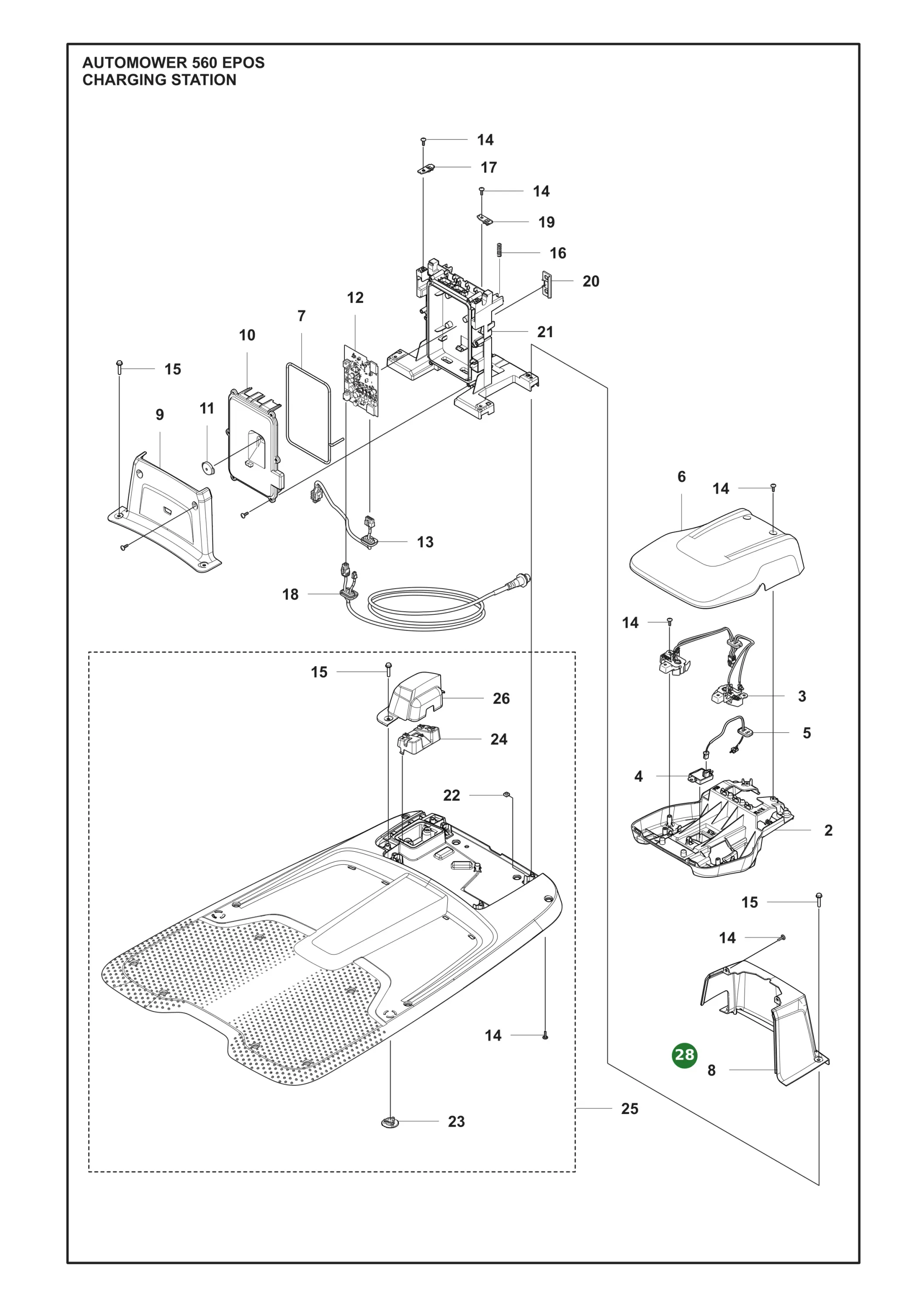 Position im Ersatzteilkatalog