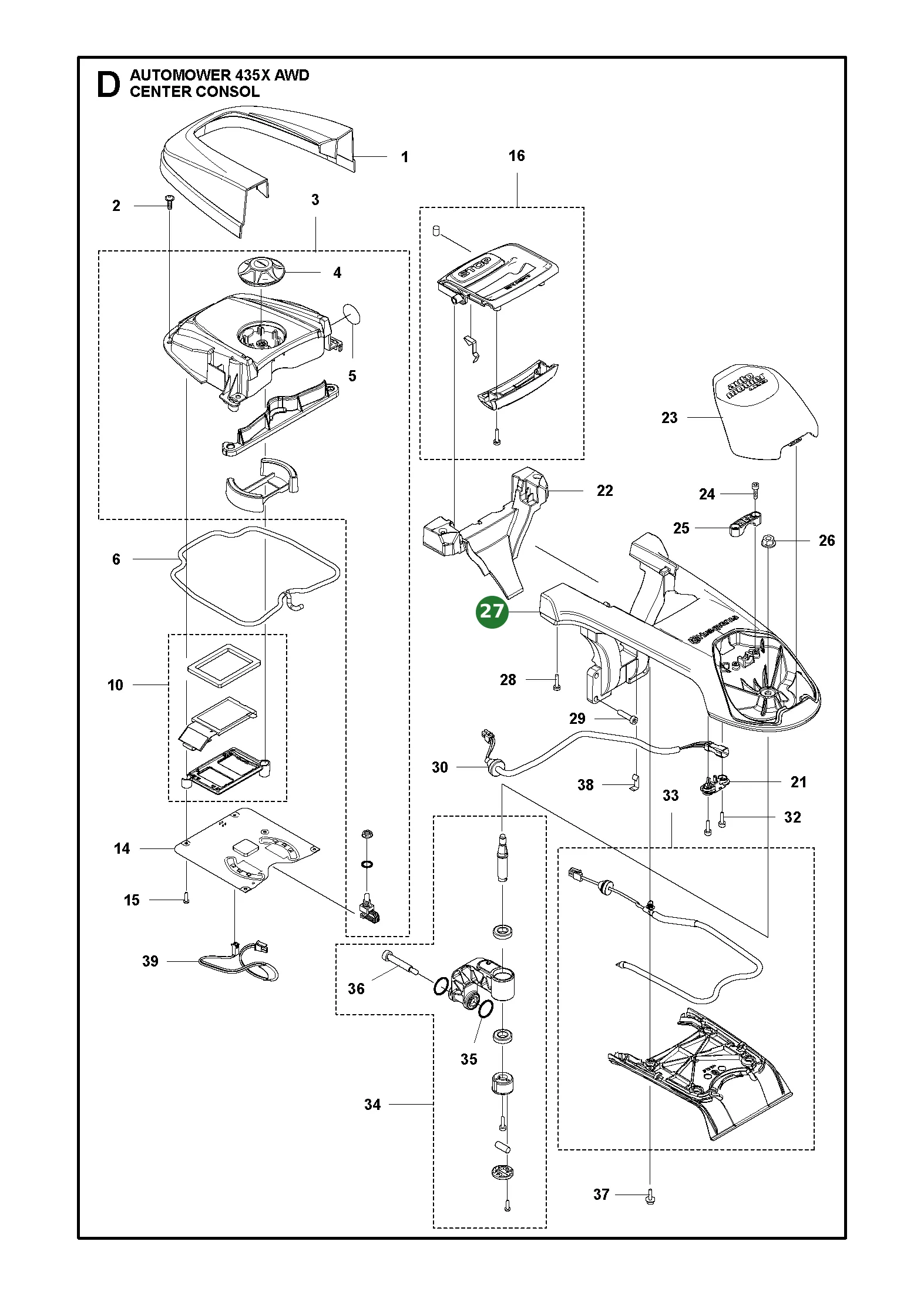 Position im Ersatzteilkatalog