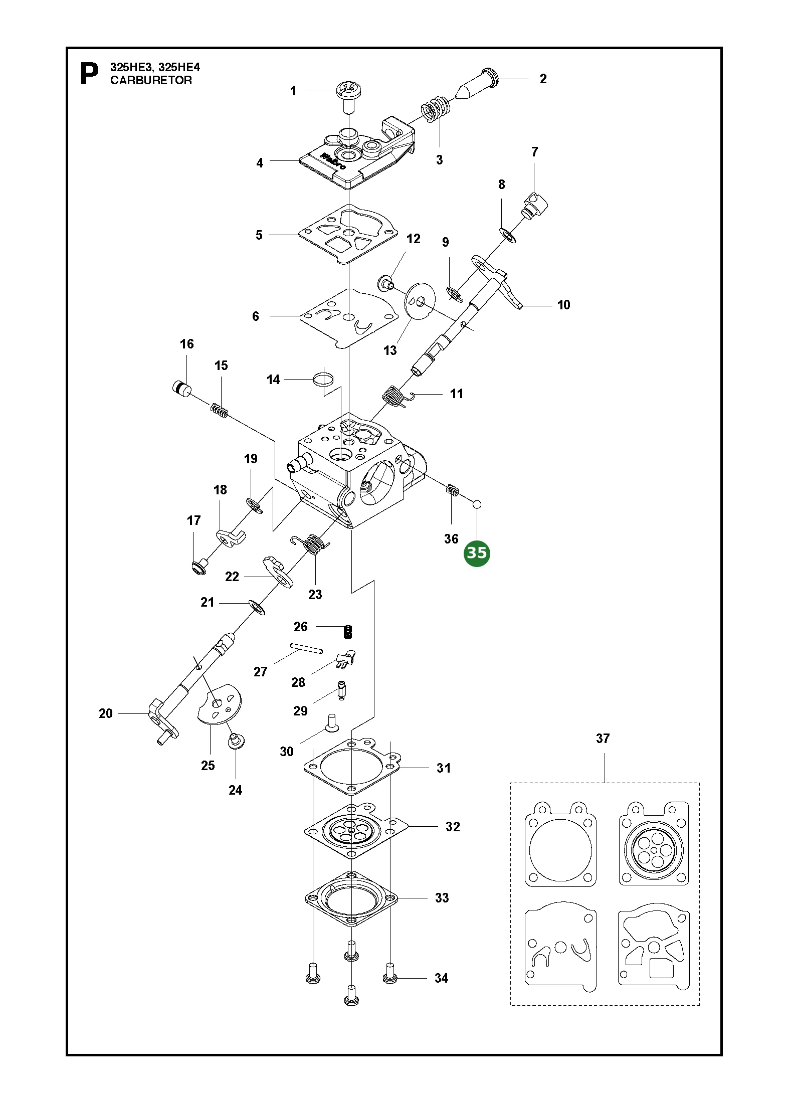 Position im Ersatzteilkatalog