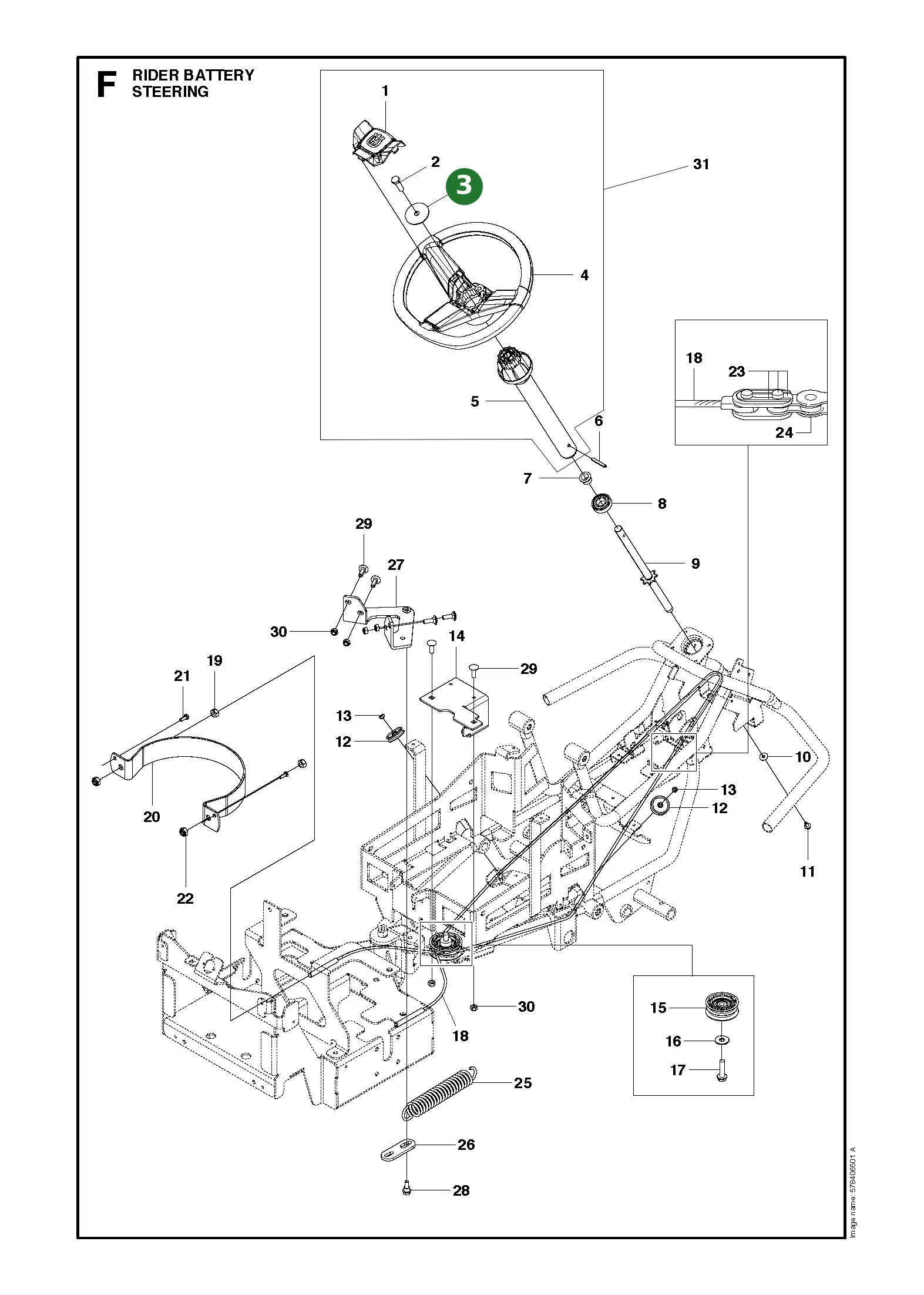 Position im Ersatzteilkatalog