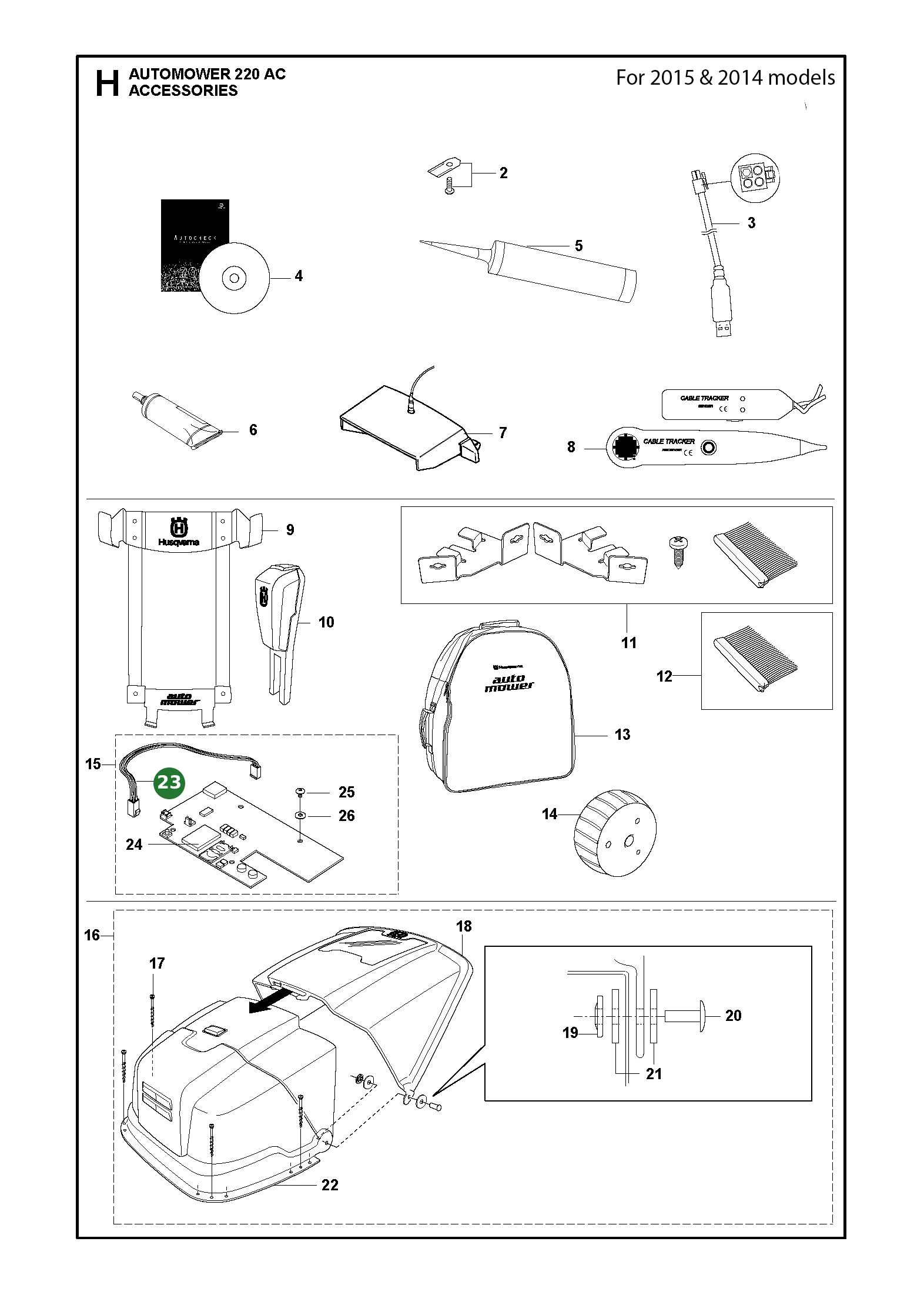 Position im Ersatzteilkatalog