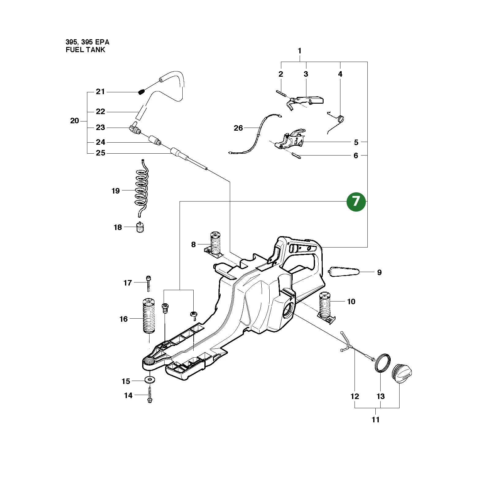 Gewindeeinsatz f&uuml;r Husqvarna Motors&auml;gen 394 XP,...