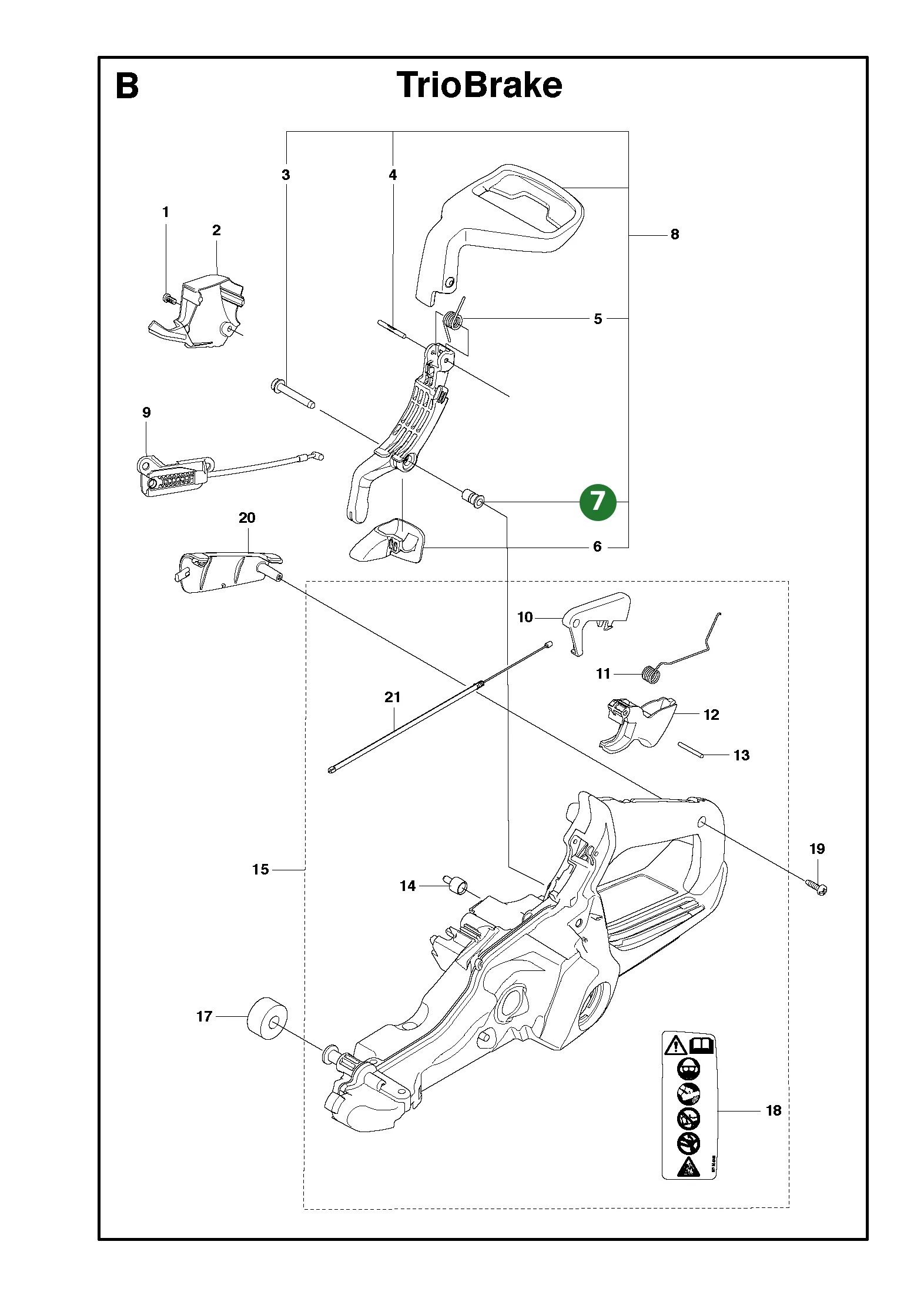 Position im Ersatzteilkatalog