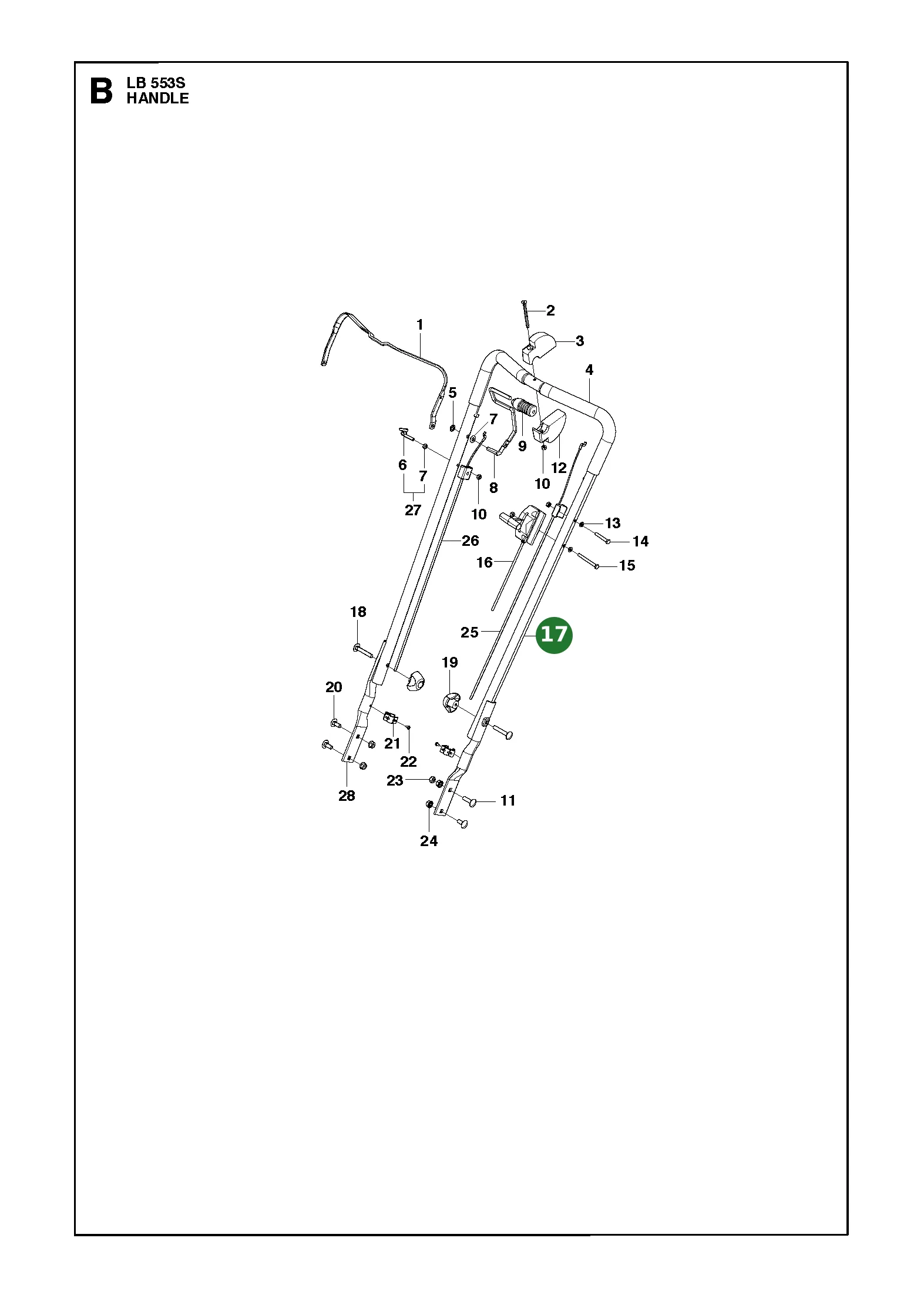 Position im Ersatzteilkatalog