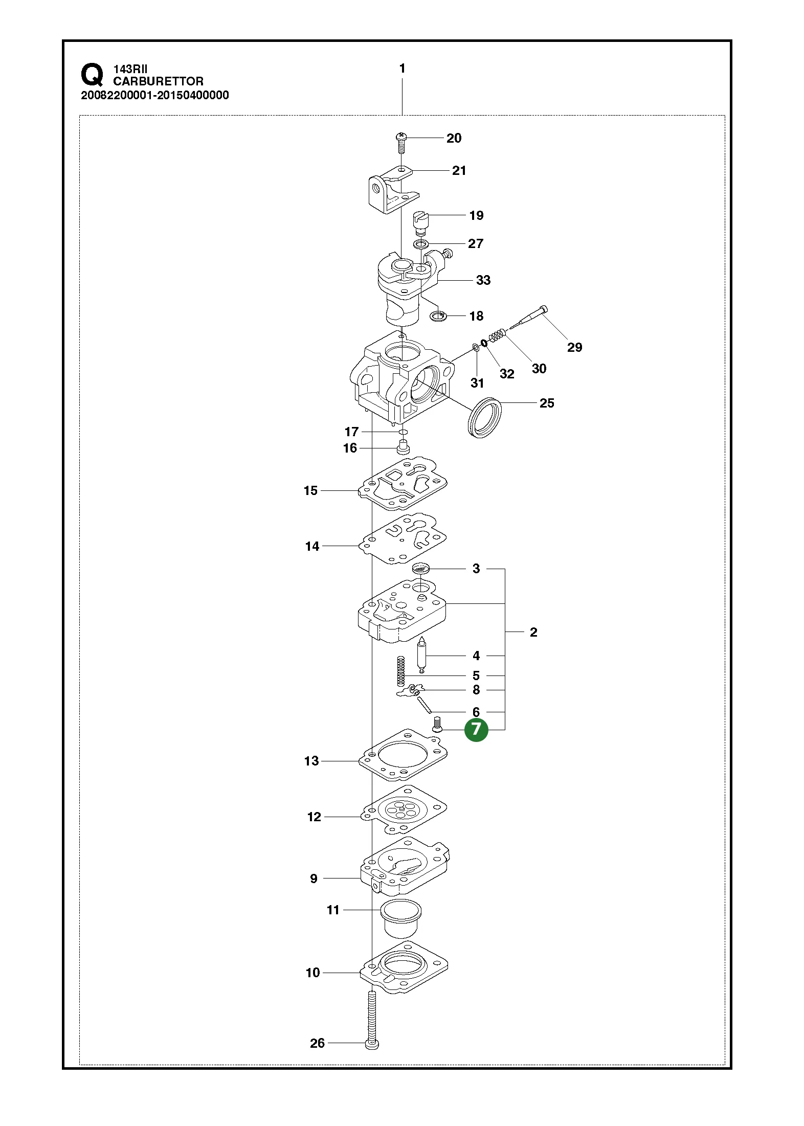 Position im Ersatzteilkatalog